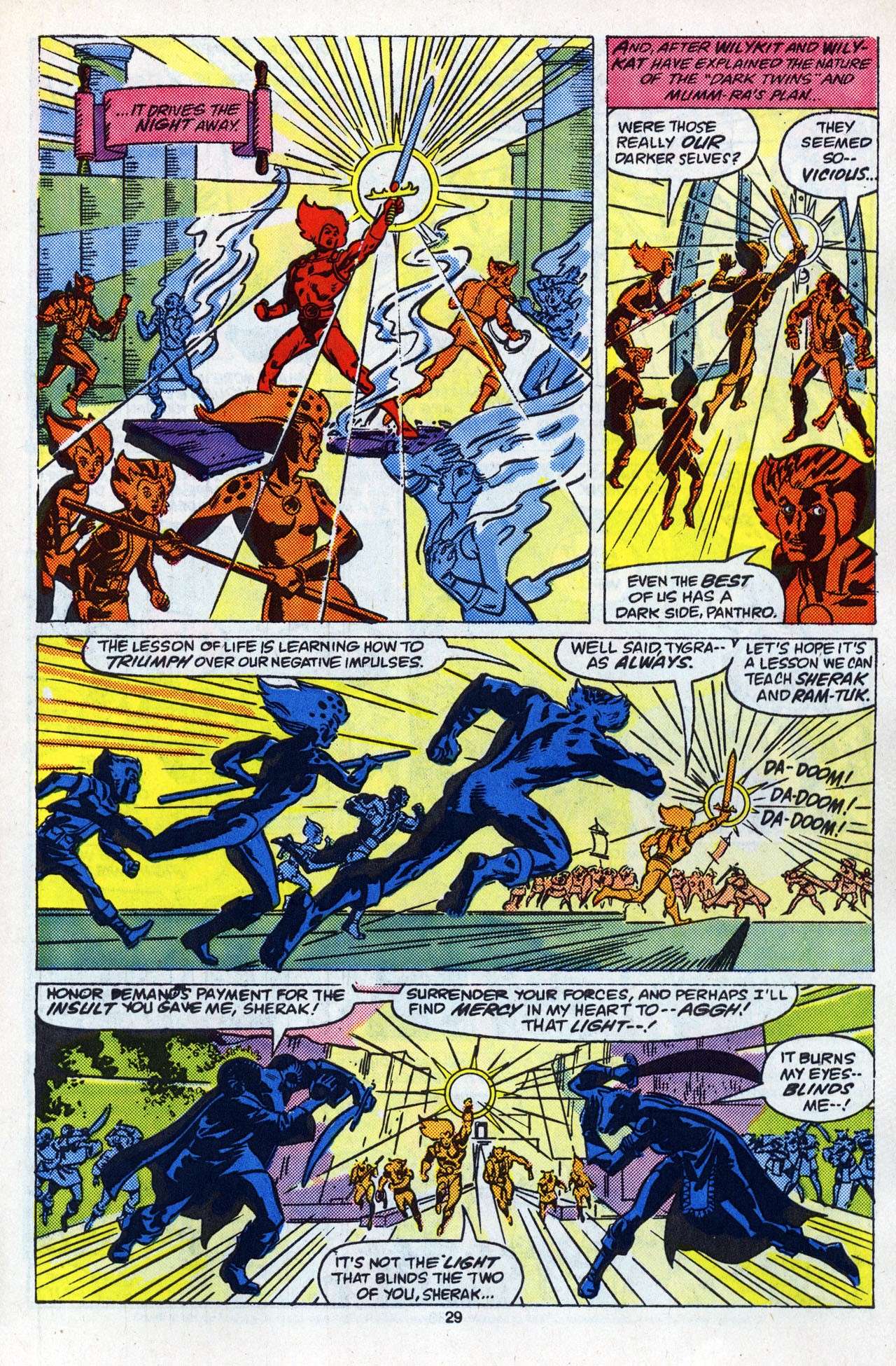 Read online ThunderCats (1985) comic -  Issue #24 - 31
