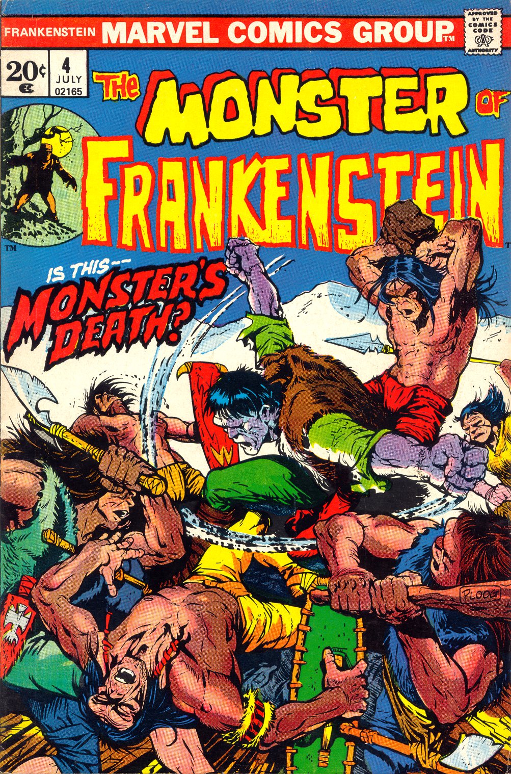 Read online Frankenstein (1973) comic -  Issue #4 - 1