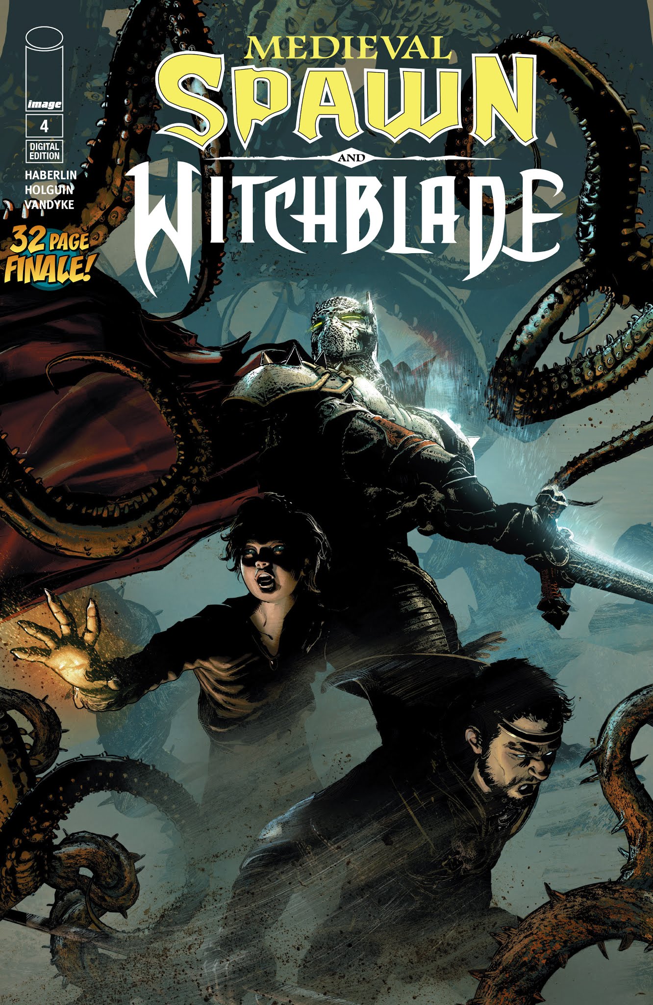 Read online Medieval Spawn and Witchblade comic -  Issue #4 - 1