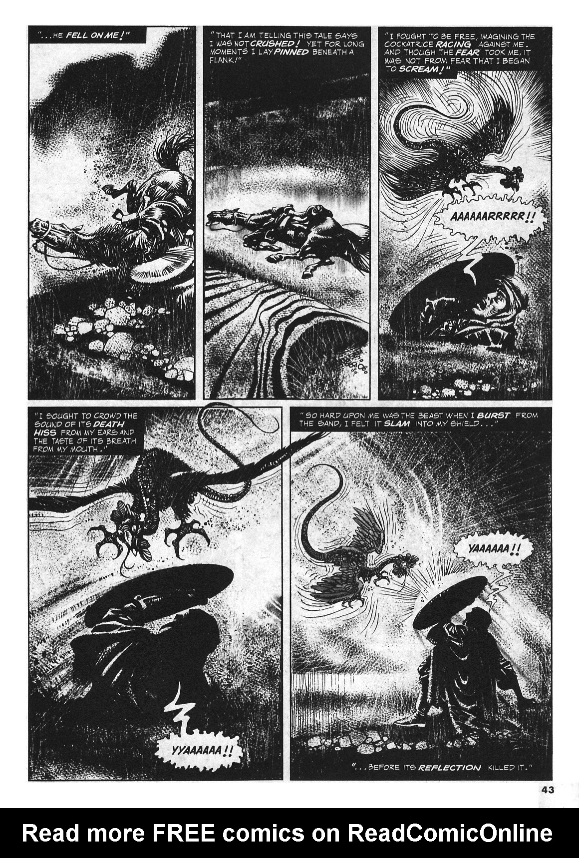 Read online Vampirella (1969) comic -  Issue #47 - 43