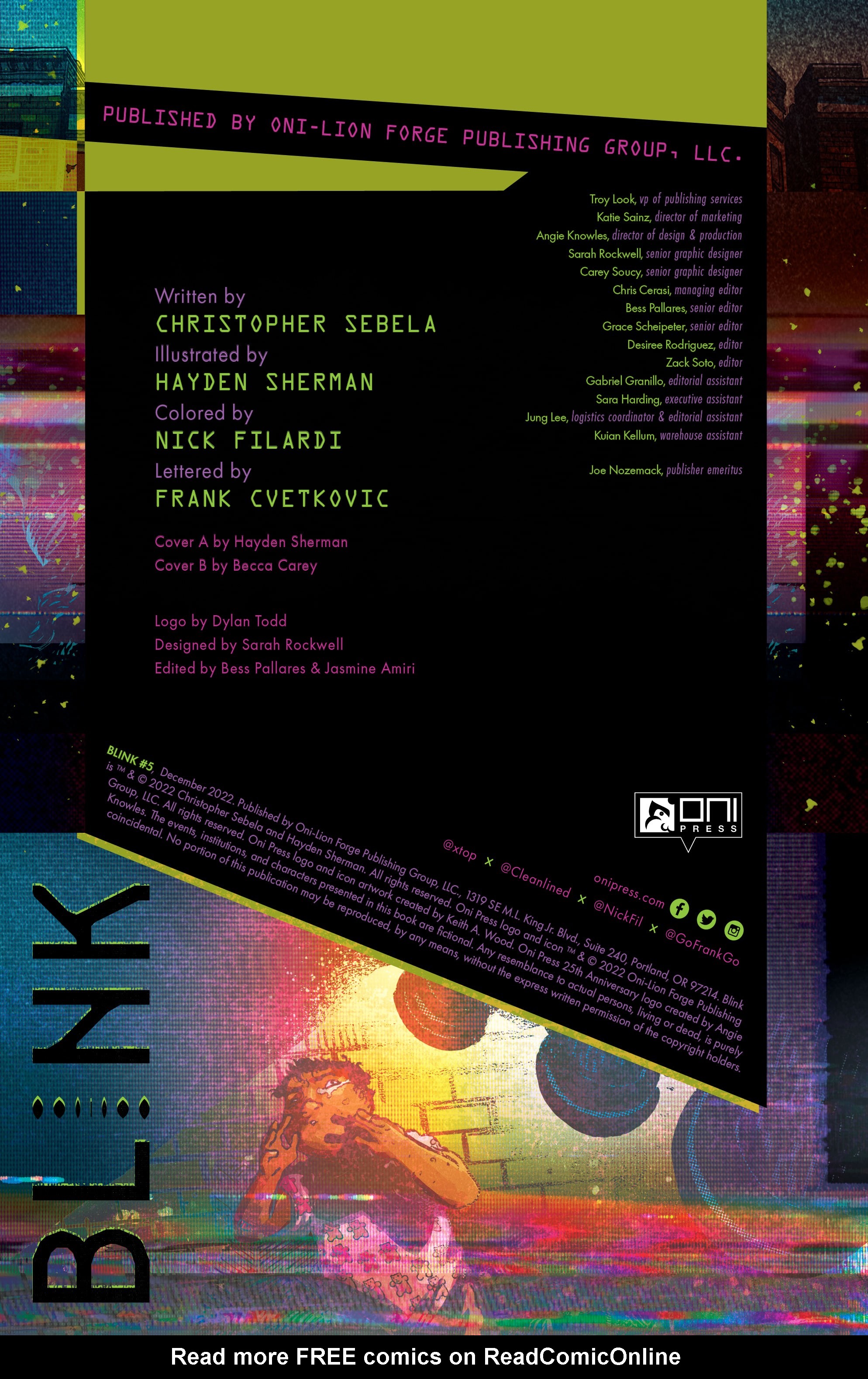 Read online Blink (2022) comic -  Issue #5 - 2