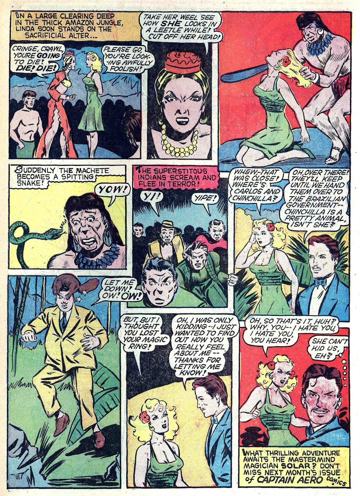 Captain Aero Comics issue 5 - Page 59