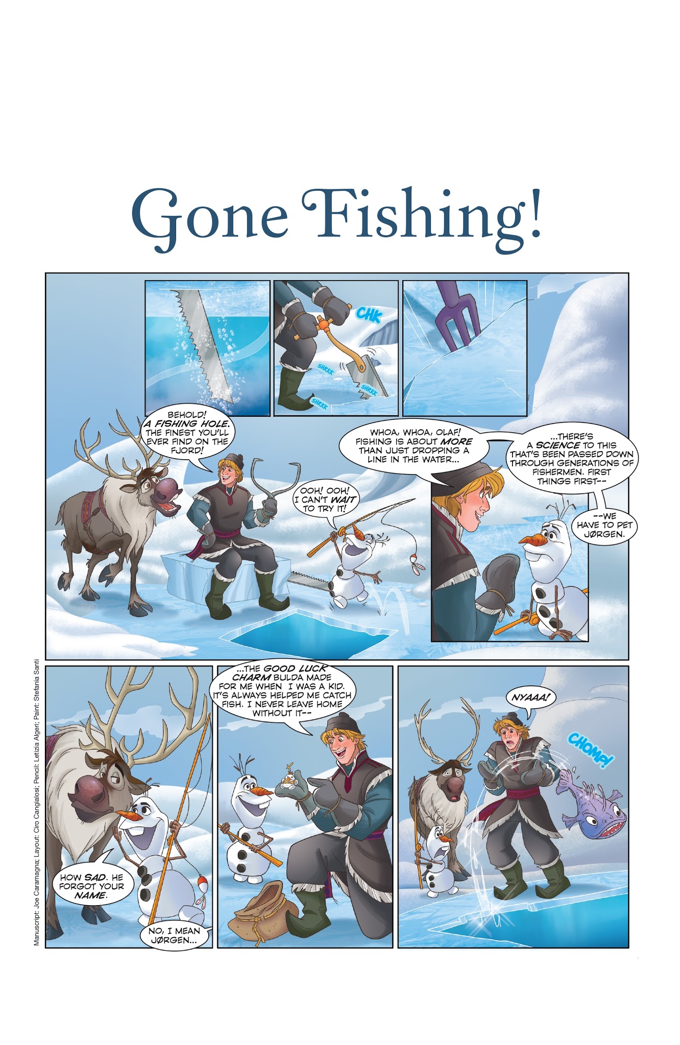 Read online Disney Frozen comic -  Issue # _Annual 2017 - 3