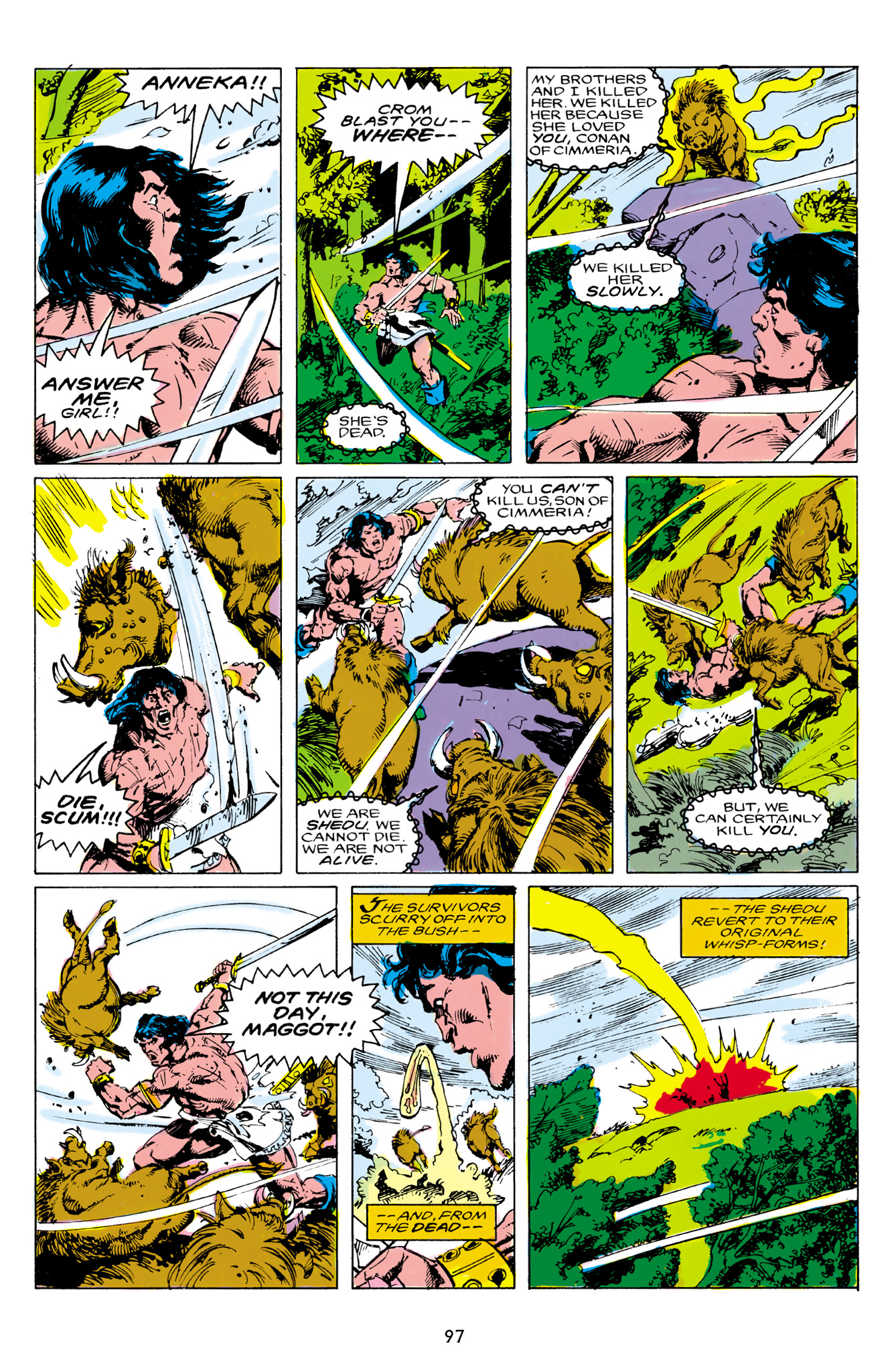 Read online The Chronicles of Conan comic -  Issue # TPB 25 (Part 1) - 98
