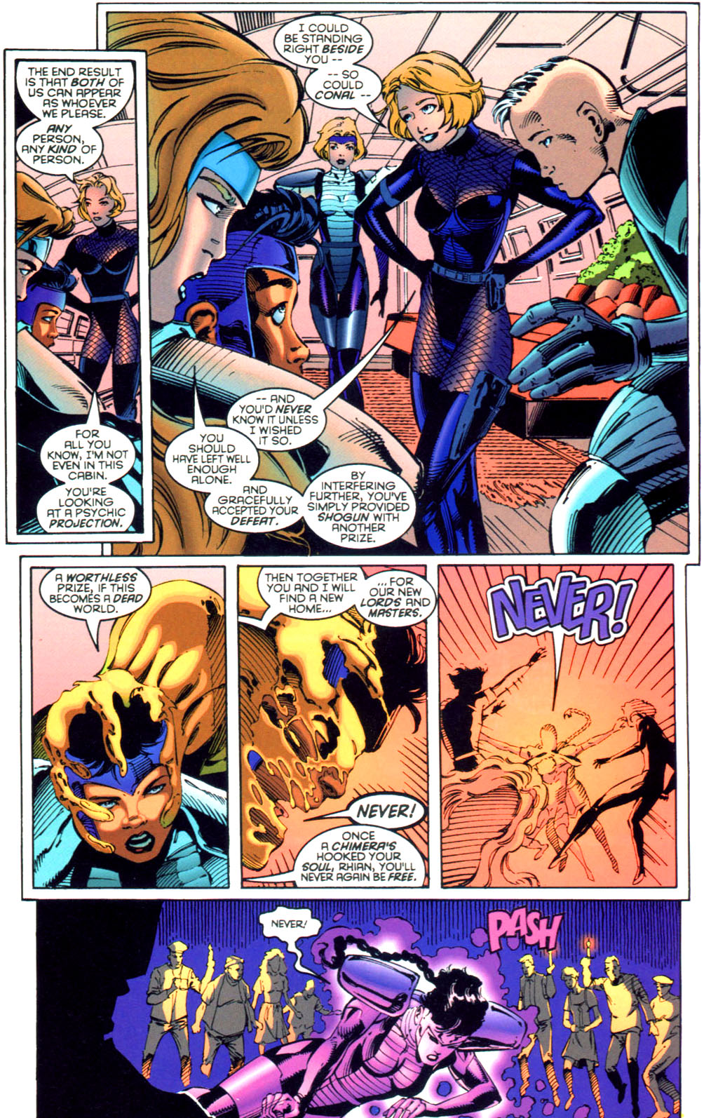 Read online Sovereign Seven comic -  Issue #16 - 19