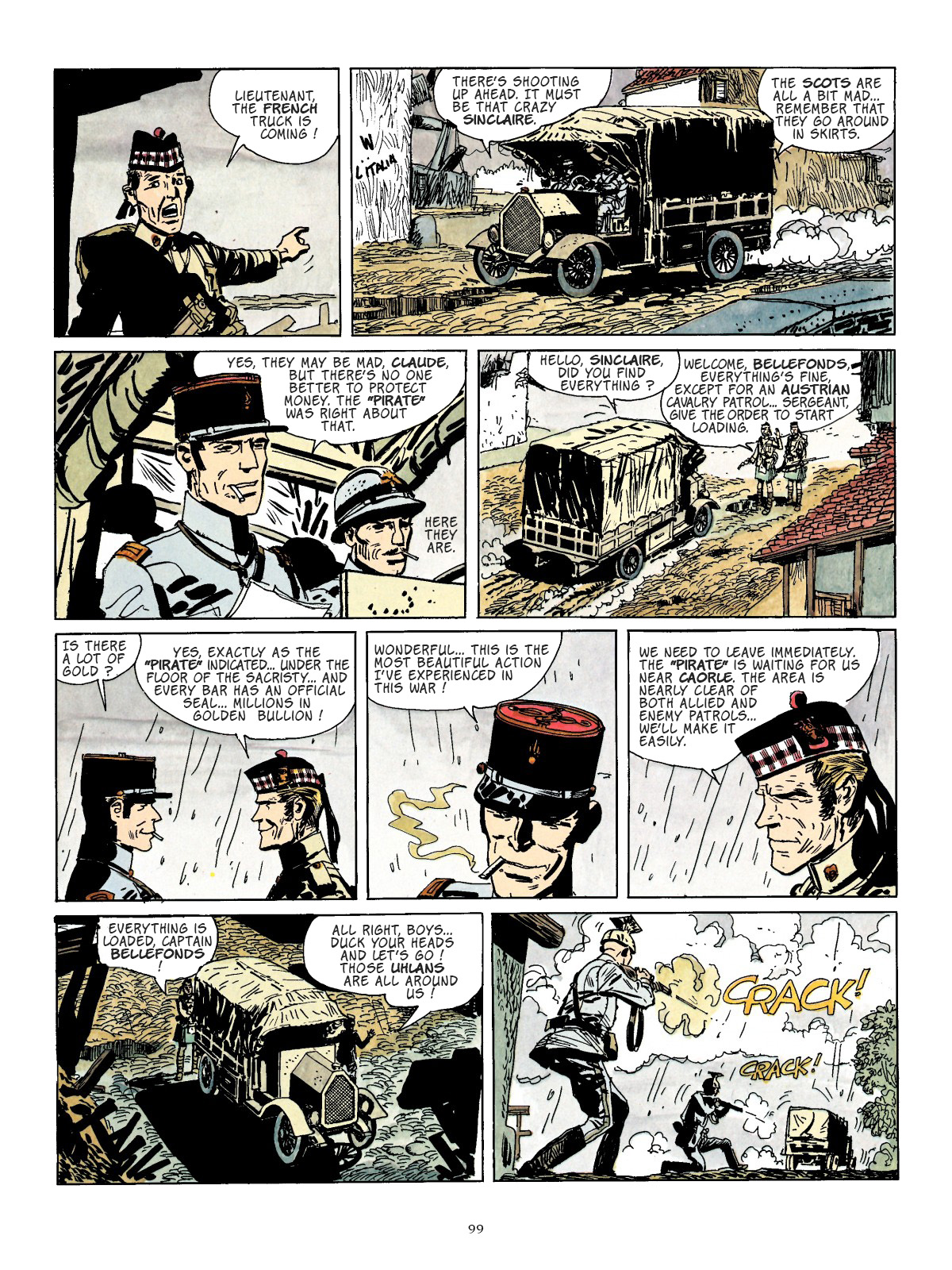 Read online Corto Maltese comic -  Issue # TPB 6 - 93