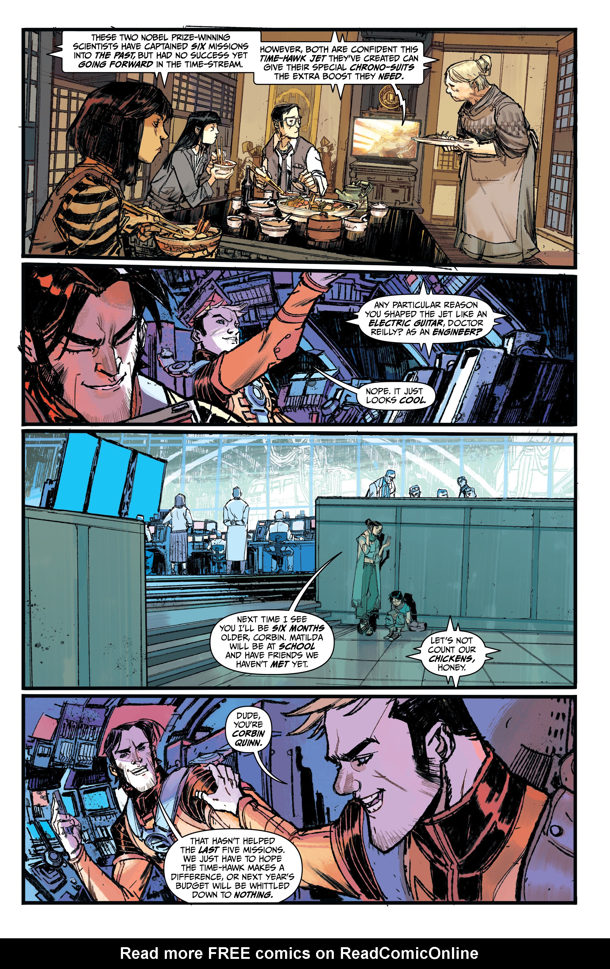 Read online Chrononauts: Futureshock comic -  Issue #1 - 6
