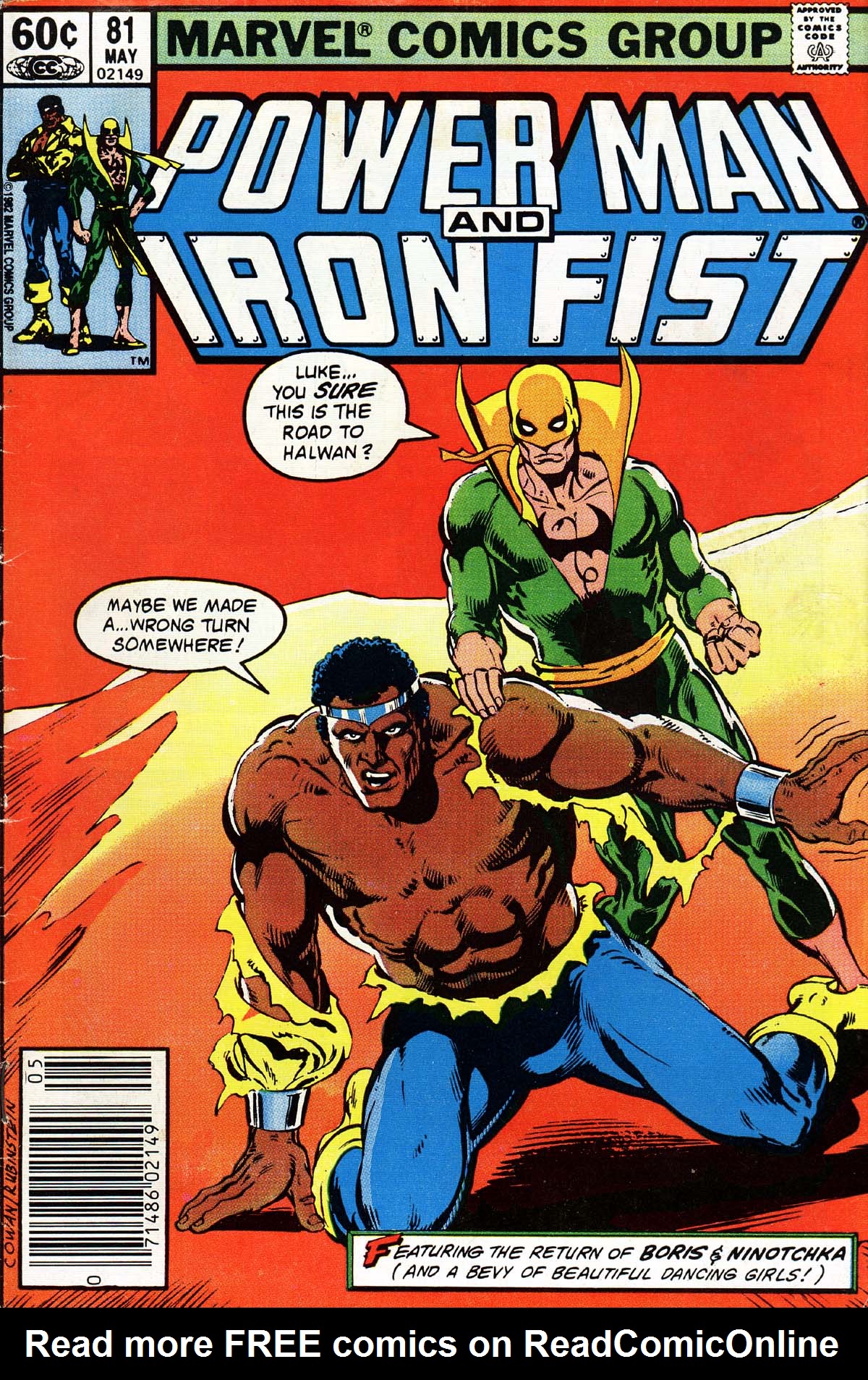 Read online Power Man and Iron Fist (1978) comic -  Issue #81 - 1