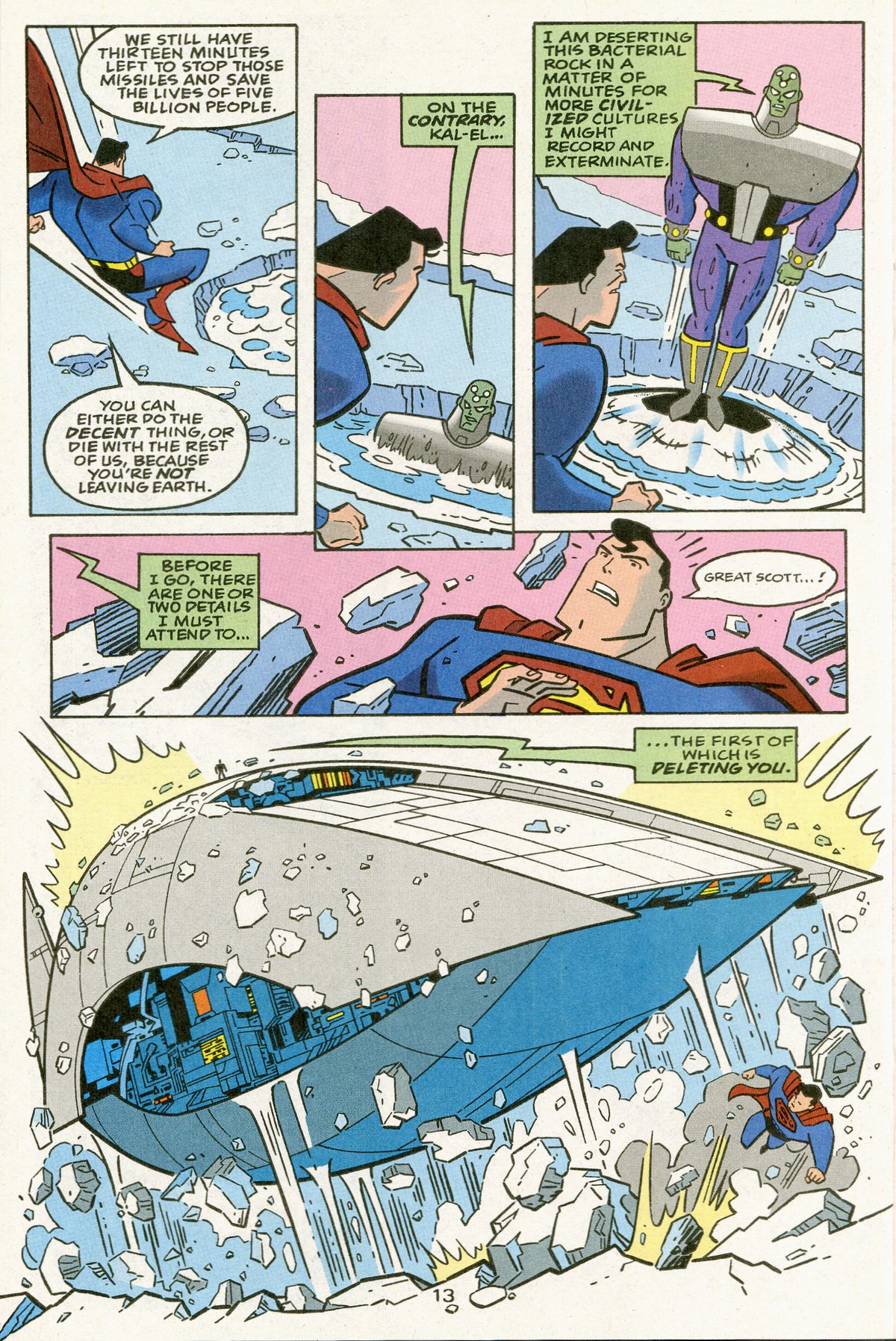 Read online Superman Adventures comic -  Issue #23 - 14