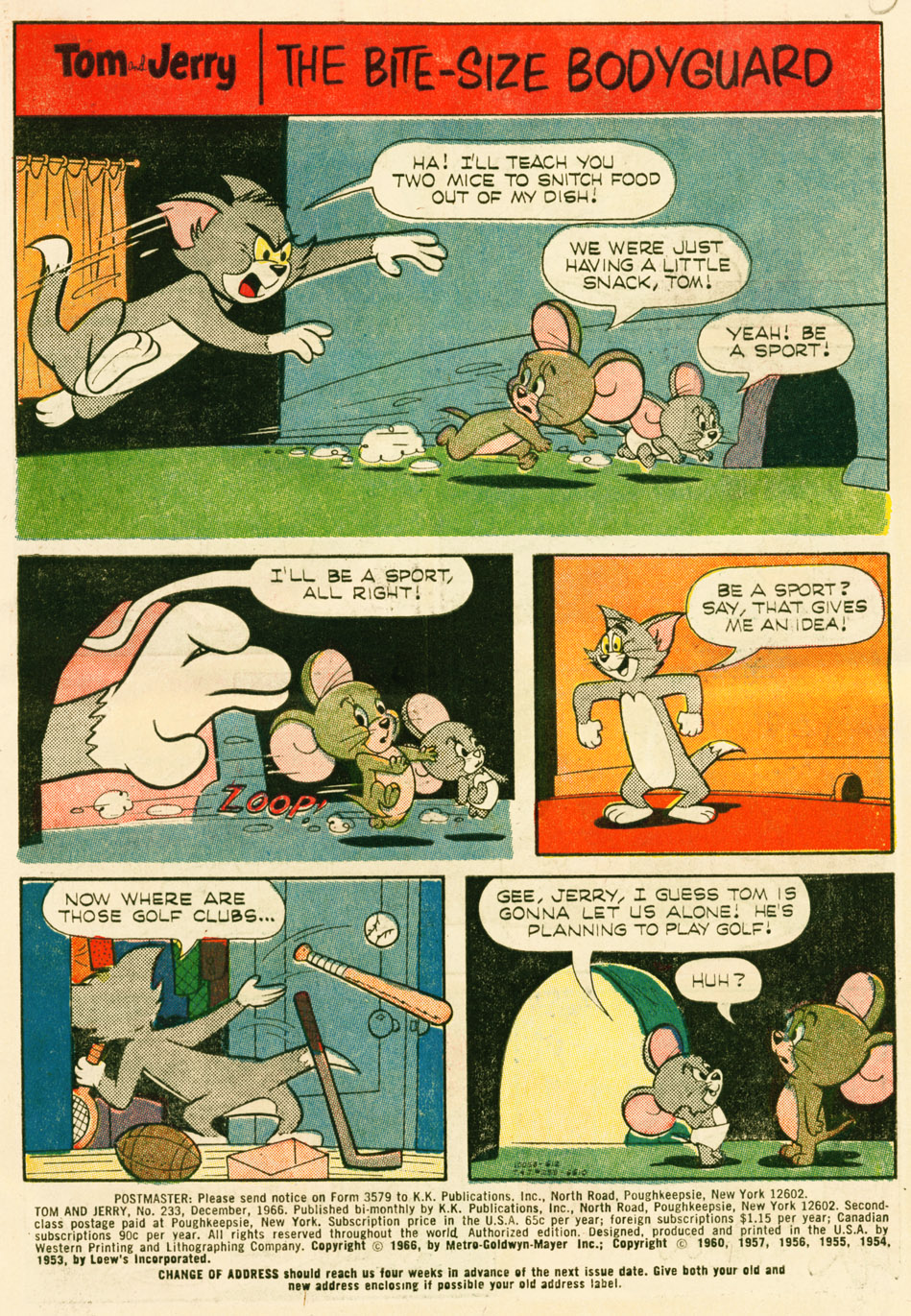 Read online Tom and Jerry comic -  Issue #233 - 5