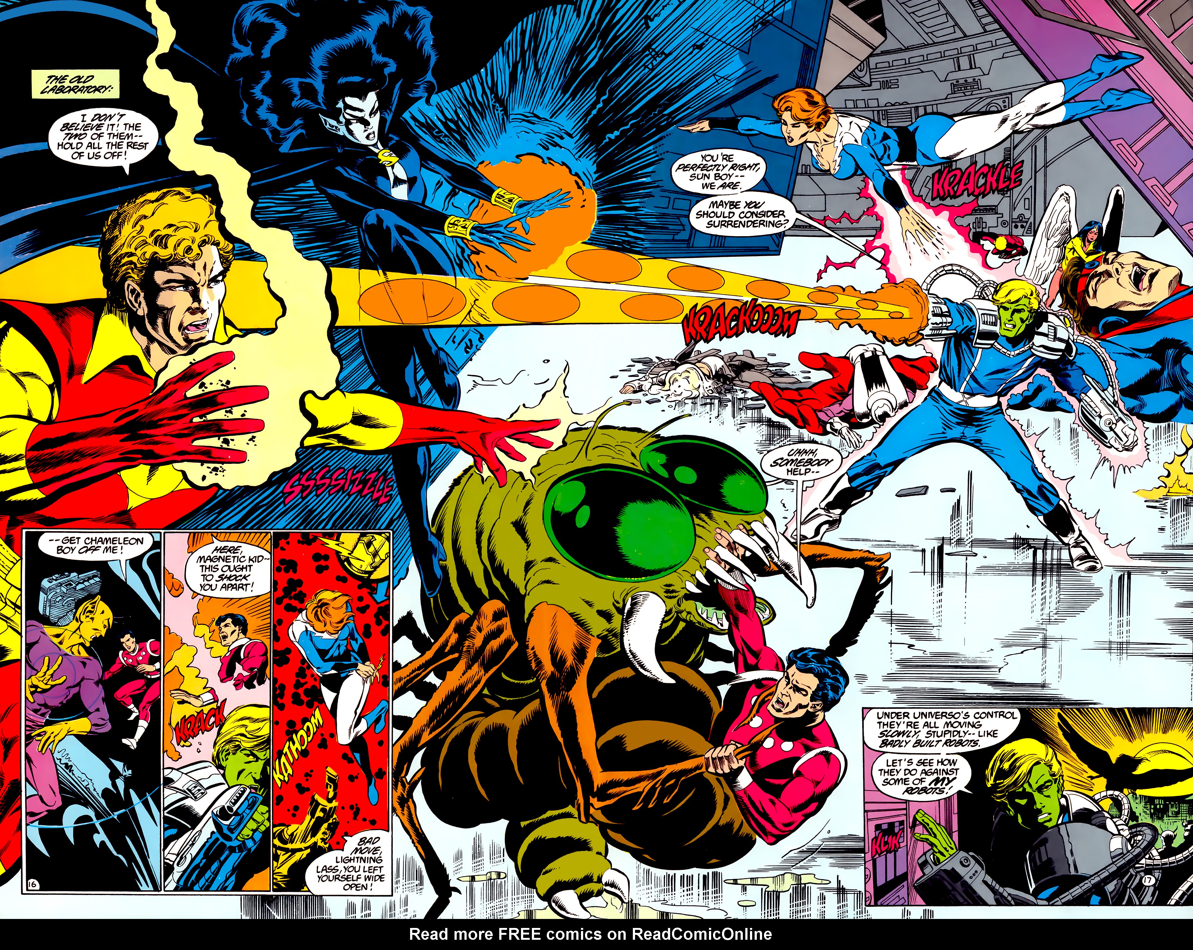 Read online Legion of Super-Heroes (1984) comic -  Issue #35 - 17