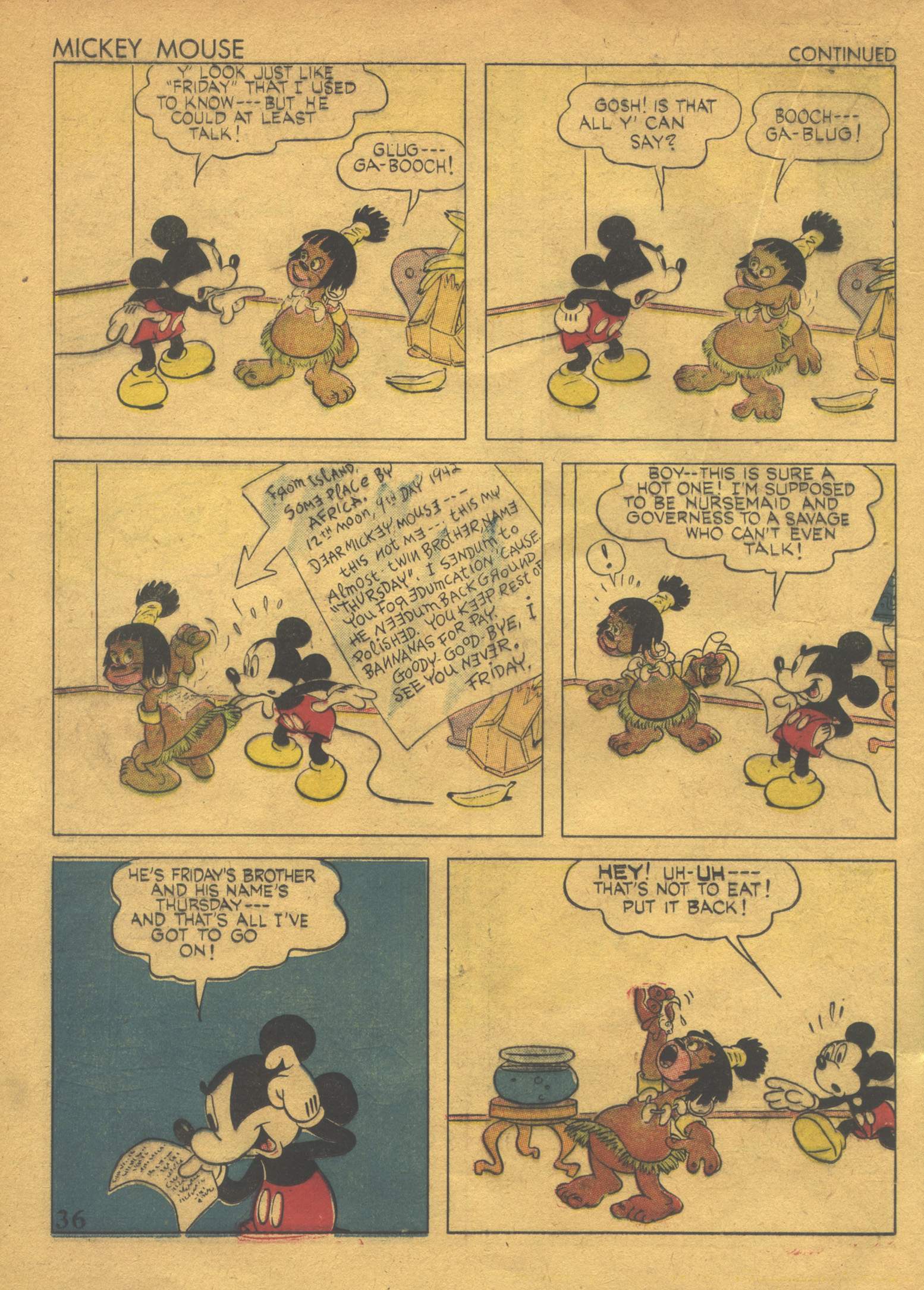 Read online Walt Disney's Comics and Stories comic -  Issue #22 - 38