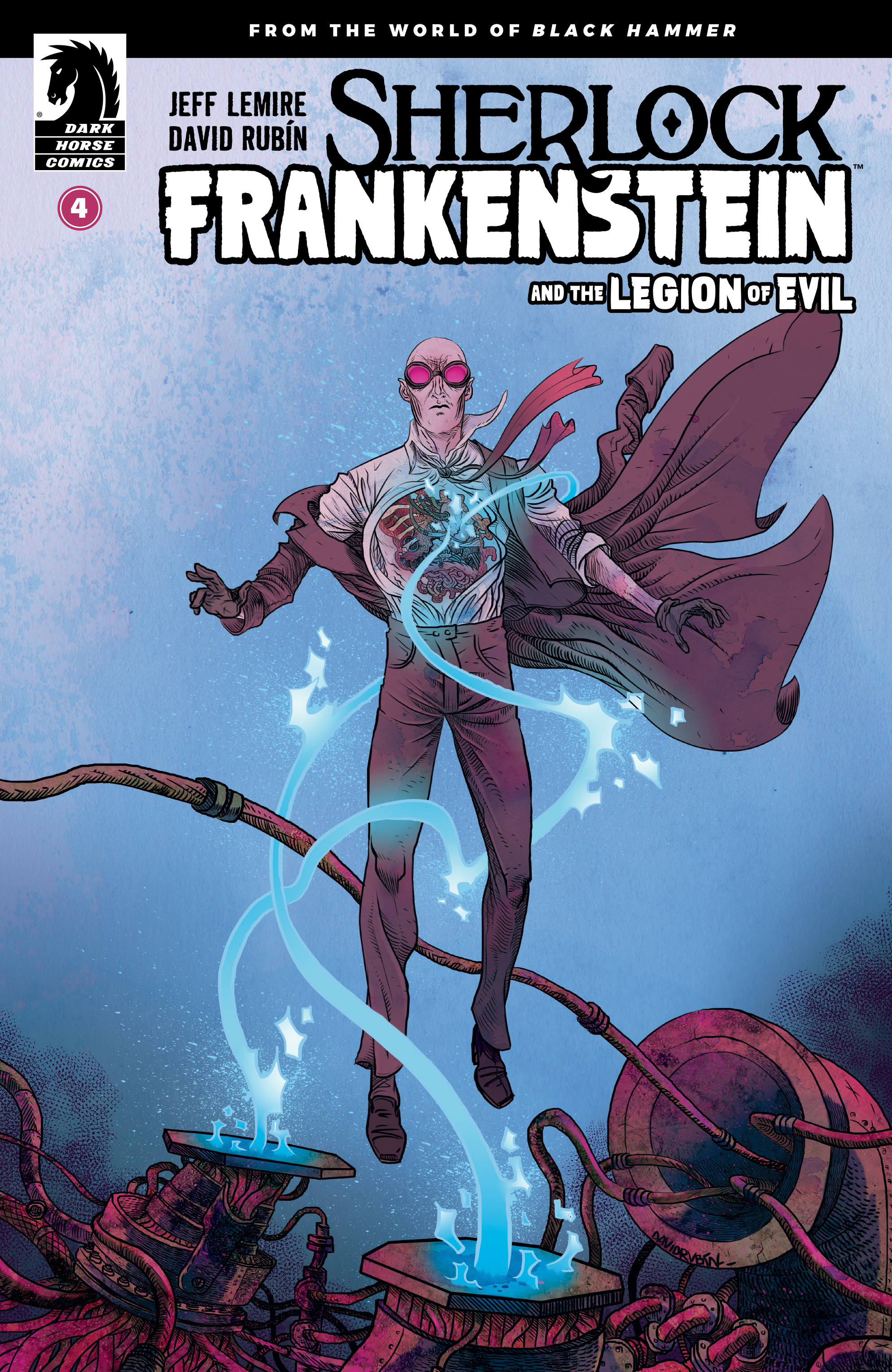 Read online Sherlock Frankenstein and the Legion of Evil comic -  Issue #4 - 1