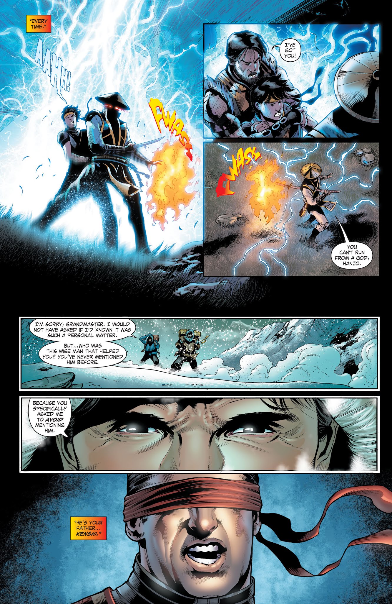 Read online Mortal Kombat X [I] comic -  Issue # _TPB 1 - 108