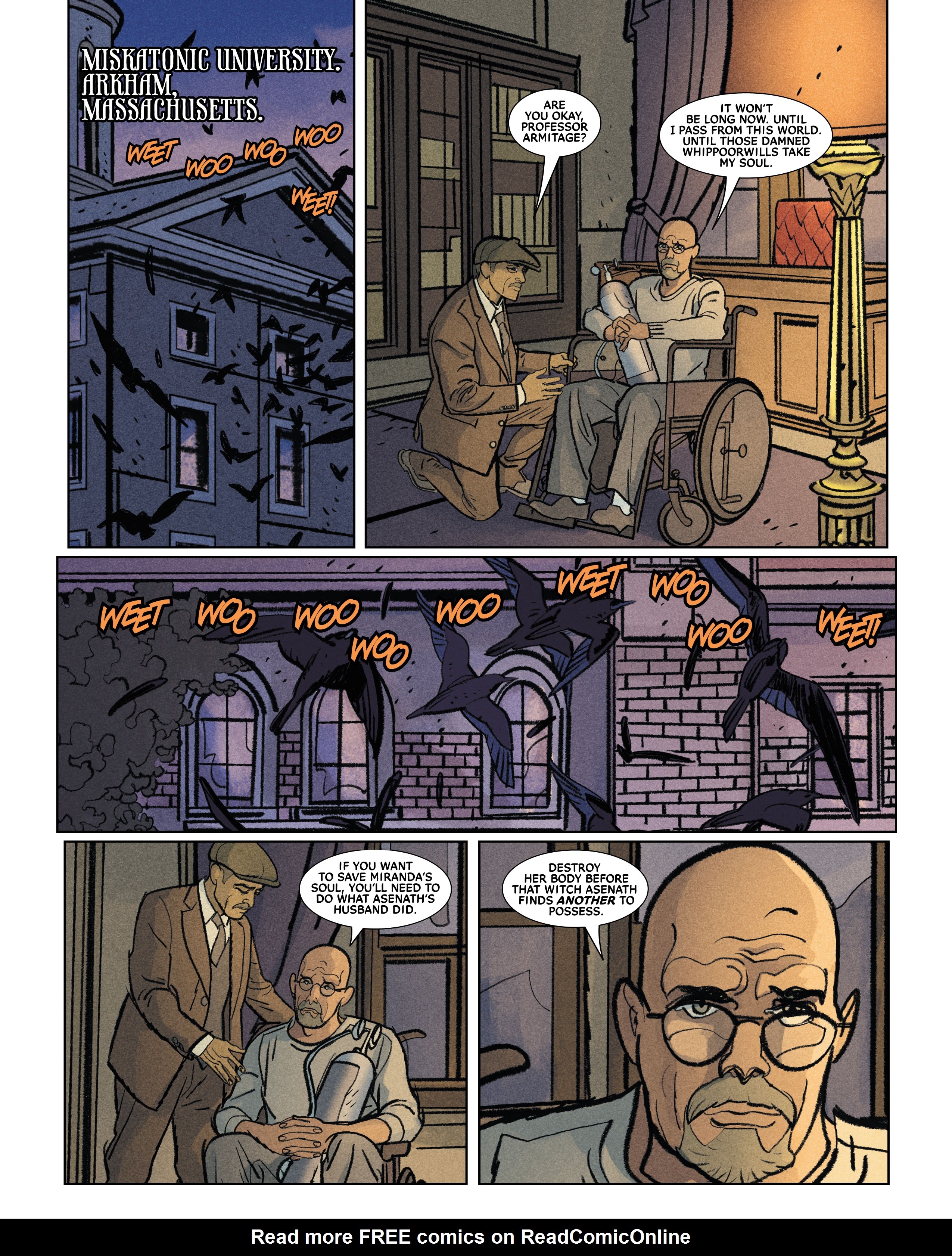 Read online Miskatonic: Even Death May Die comic -  Issue # Full - 11
