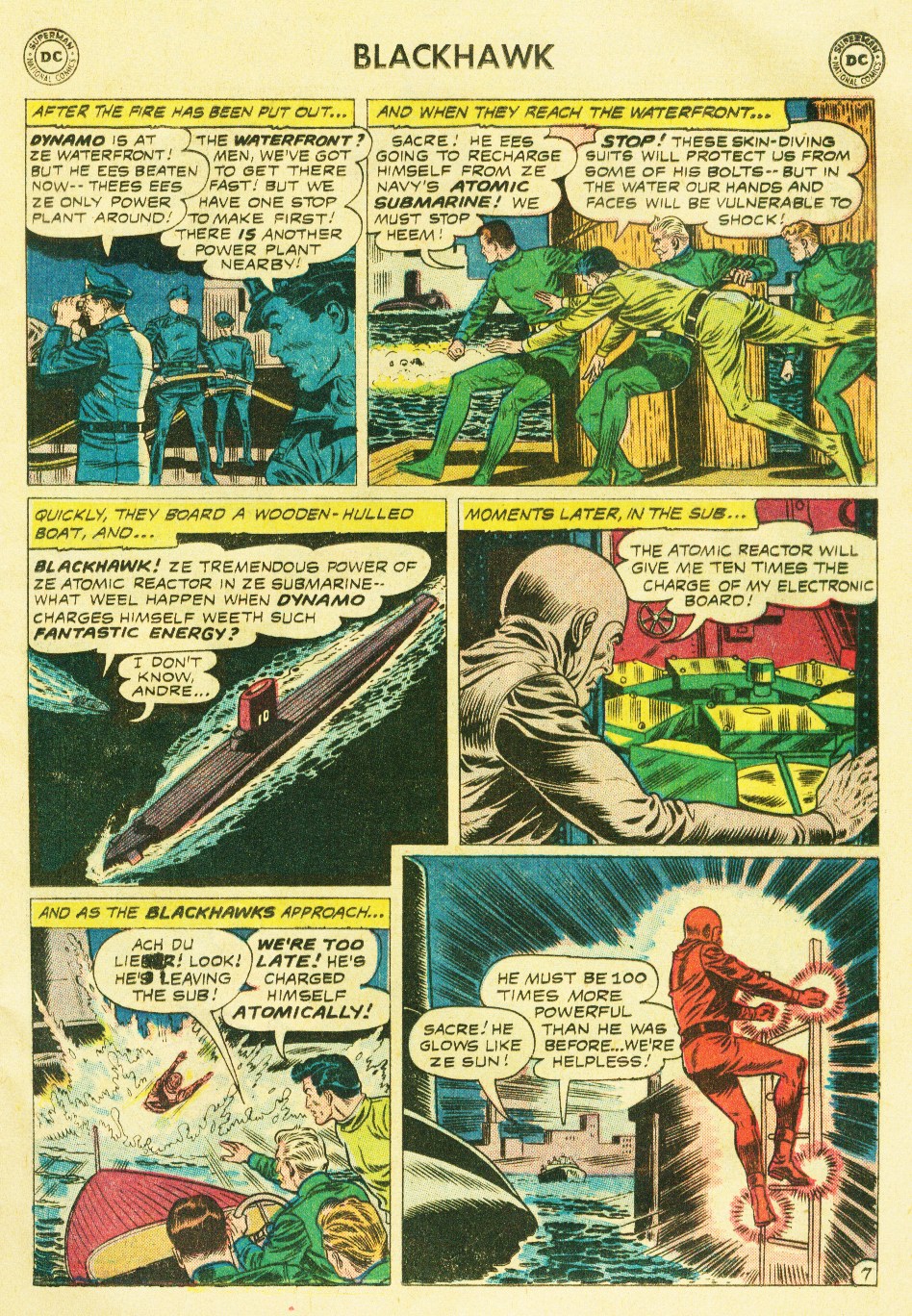 Read online Blackhawk (1957) comic -  Issue #133 - 9