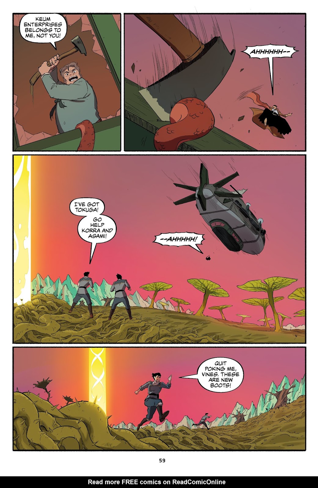 Nickelodeon The Legend of Korra – Turf Wars issue 3 - Page 59
