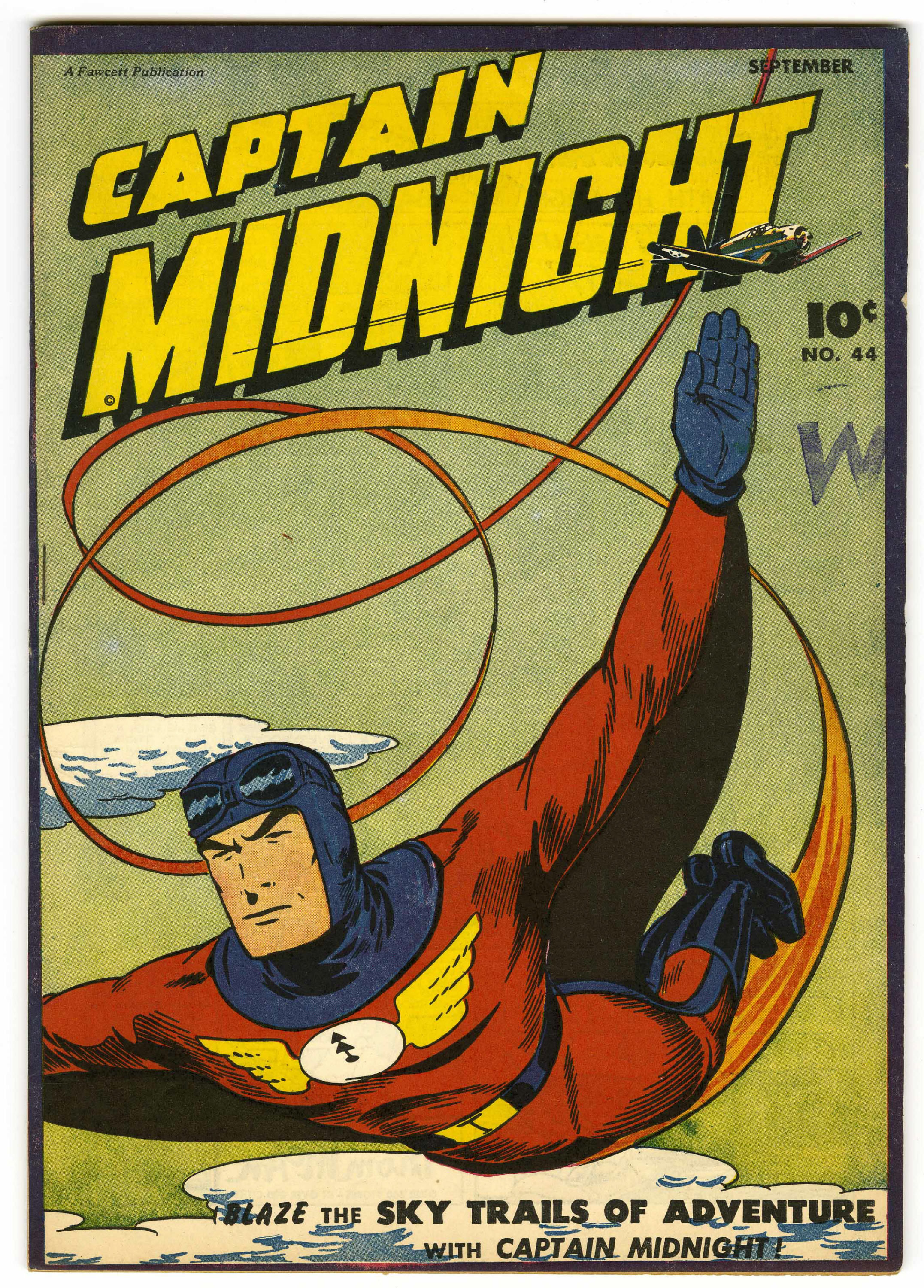Read online Captain Midnight (1942) comic -  Issue #44 - 1