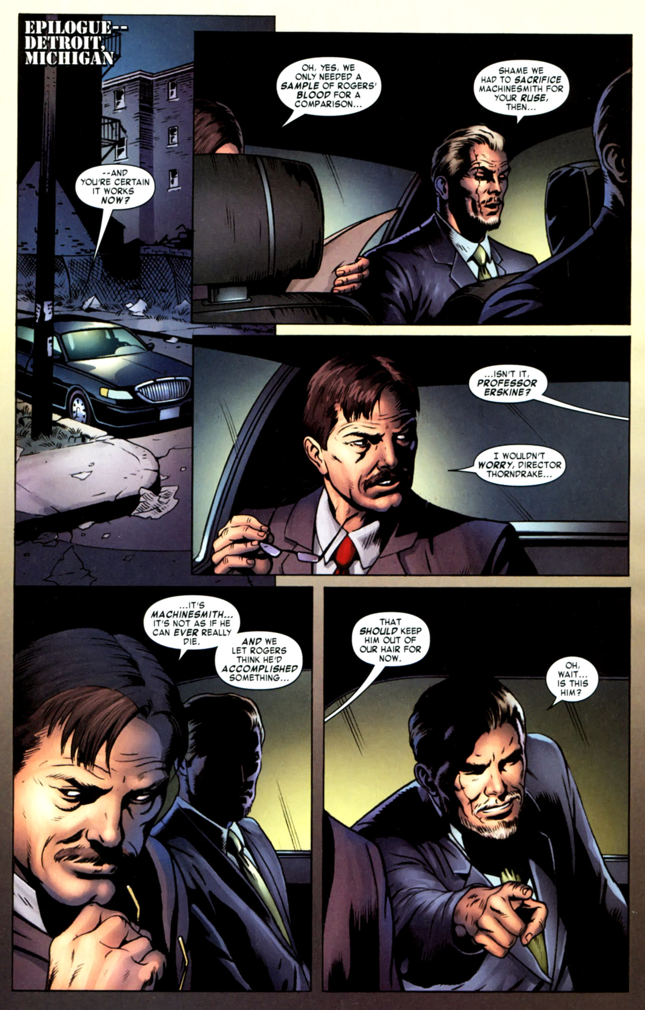 Read online Steve Rogers: Super-Soldier comic -  Issue #4 - 32