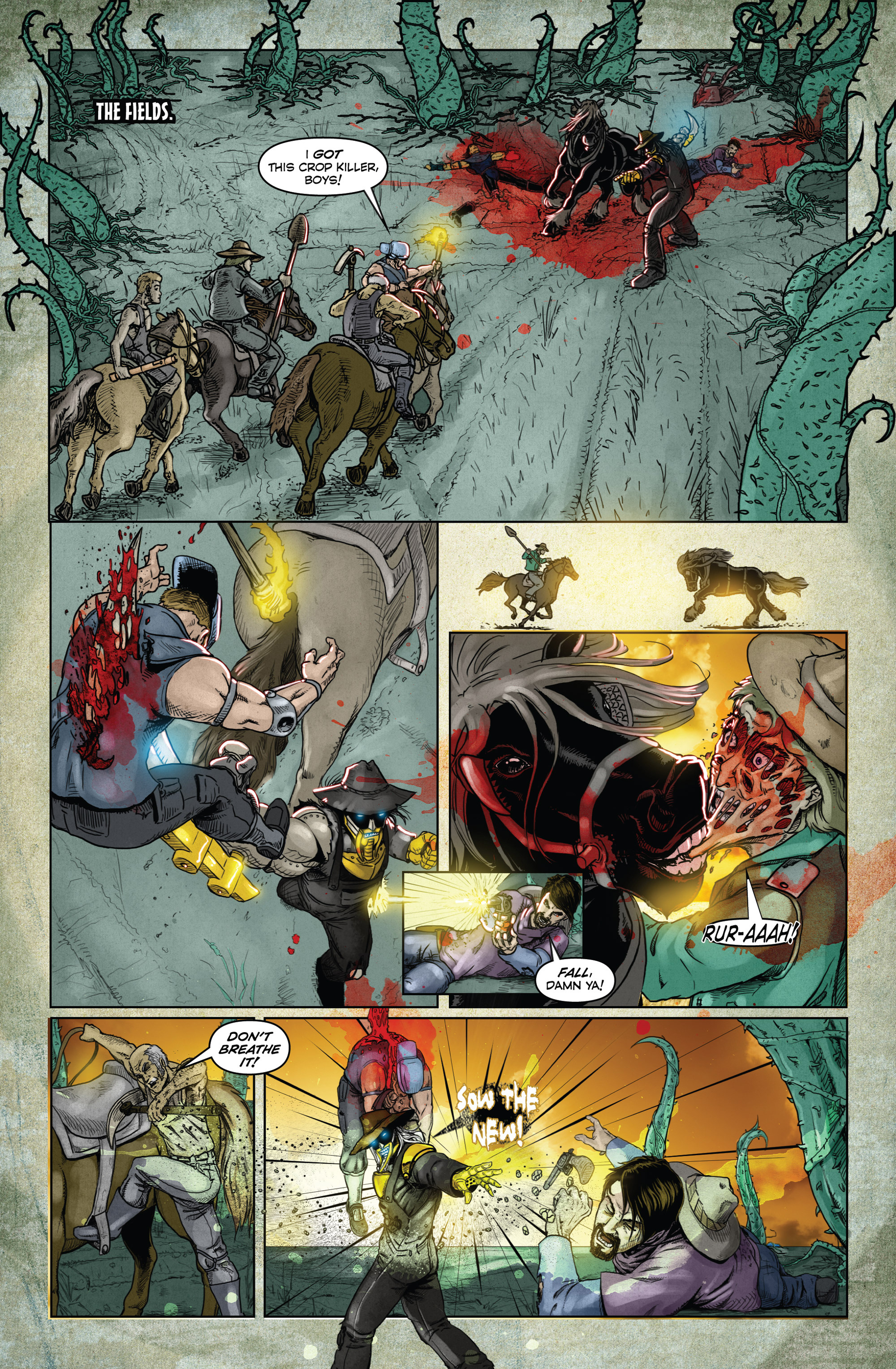 Read online Last Ride for Horsemen comic -  Issue #1 - 7