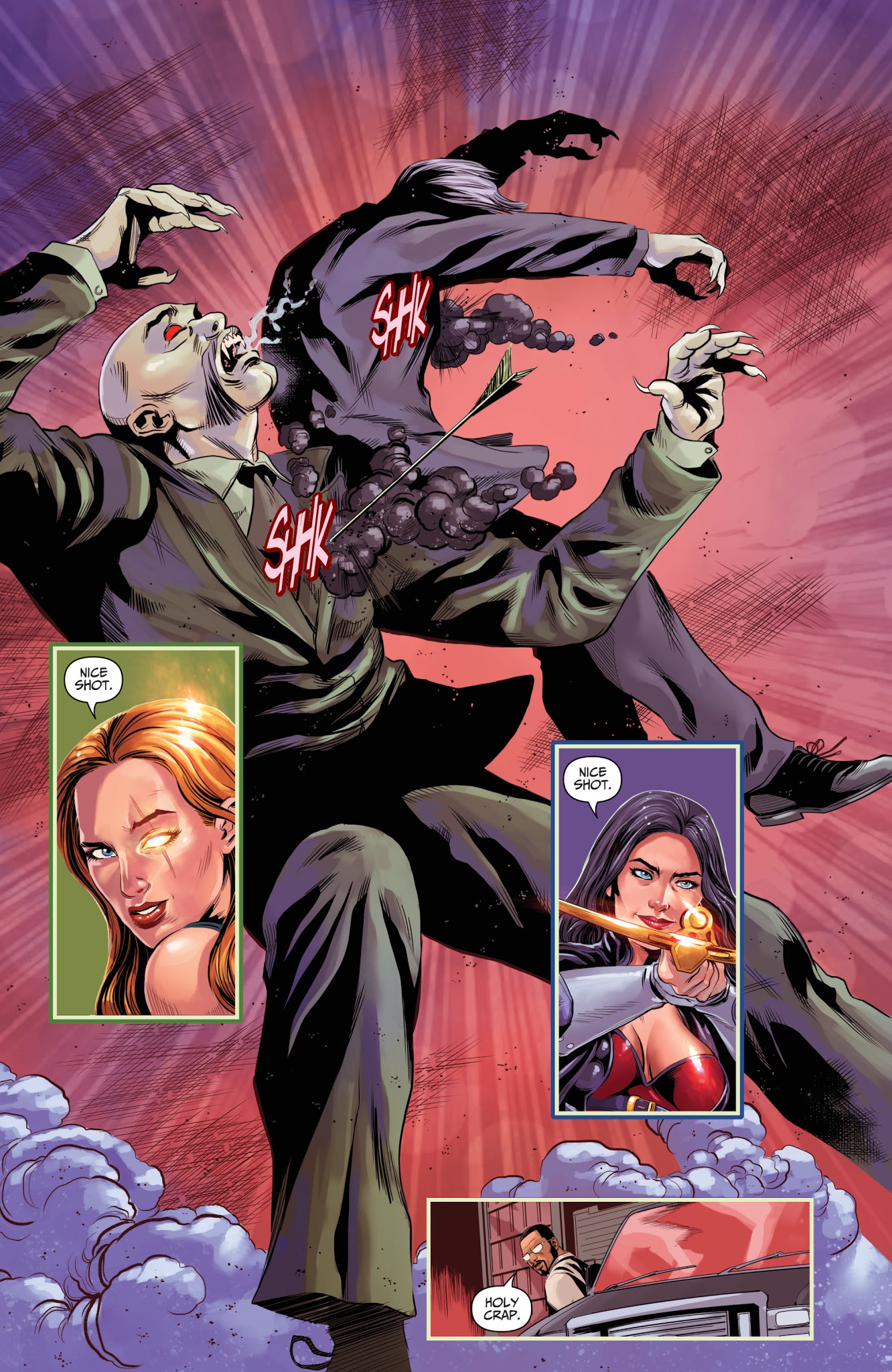 Read online Van Helsing vs. Robyn Hood comic -  Issue #4 - 12