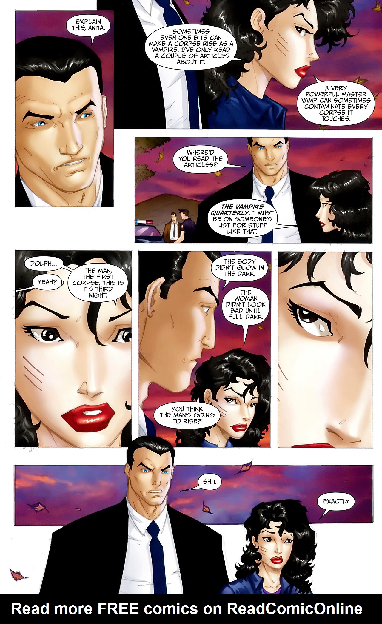 Read online Anita Blake, Vampire Hunter: Circus of the Damned - The Ingenue comic -  Issue #1 - 6