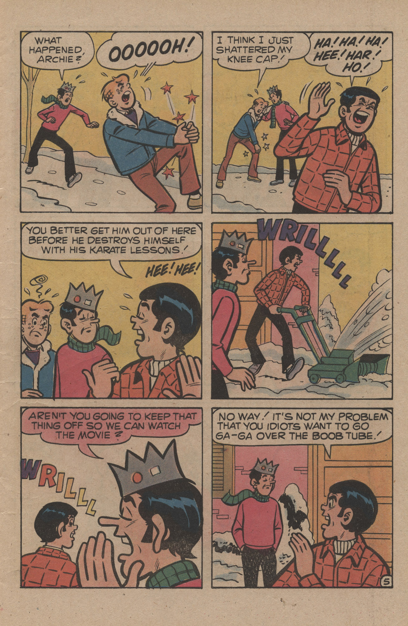 Read online Reggie and Me (1966) comic -  Issue #94 - 7