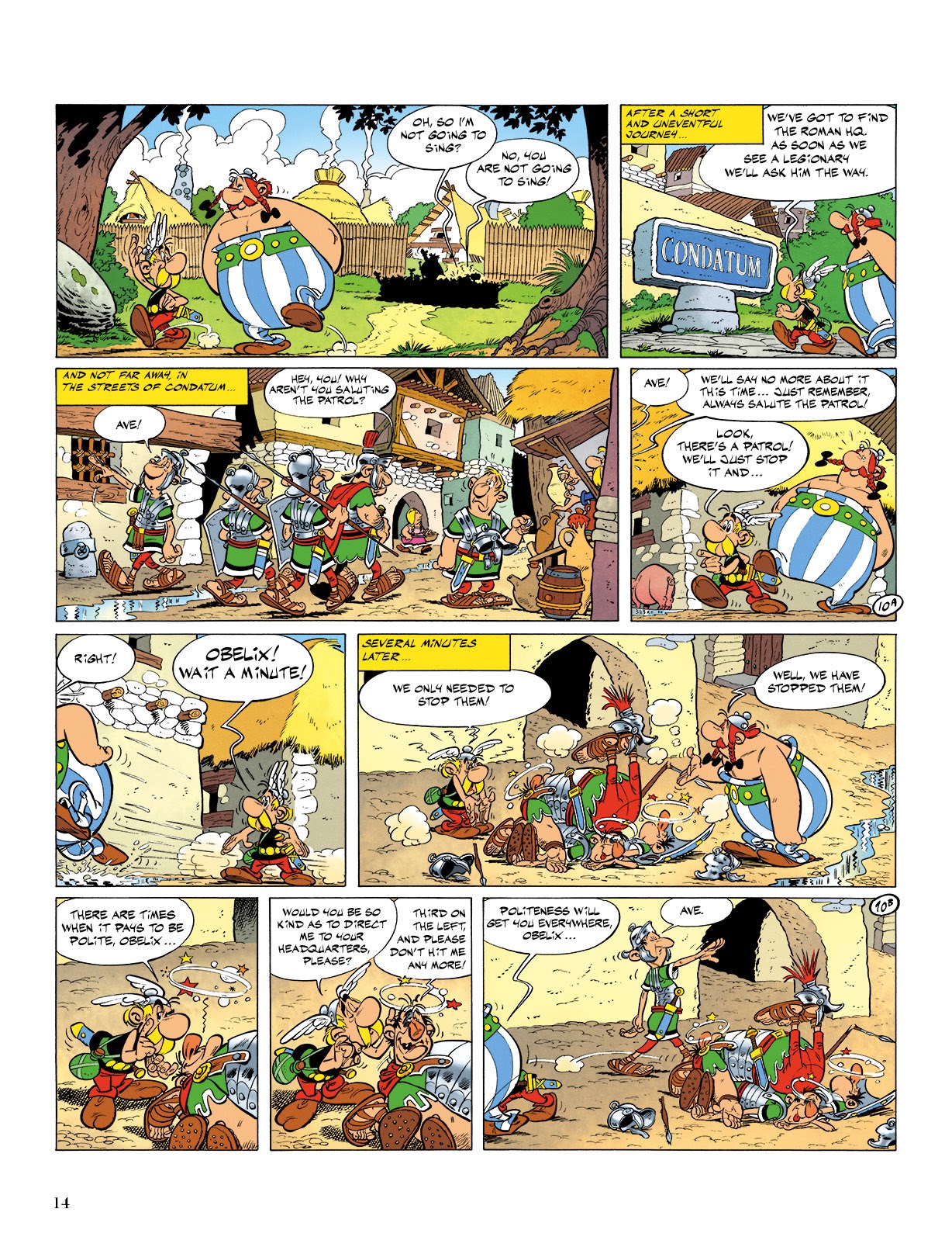 Read online Asterix comic -  Issue #10 - 15