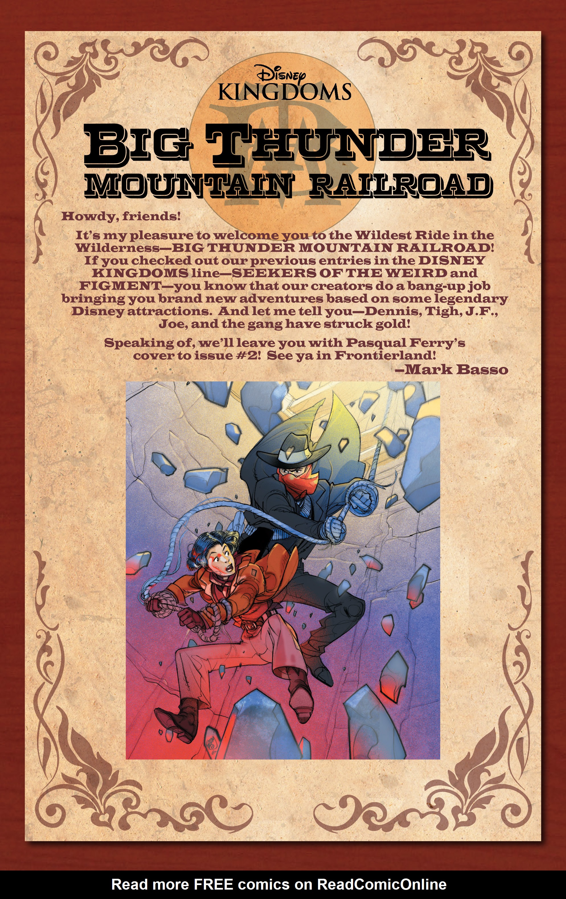 Read online Big Thunder Mountain Railroad comic -  Issue #1 - 27