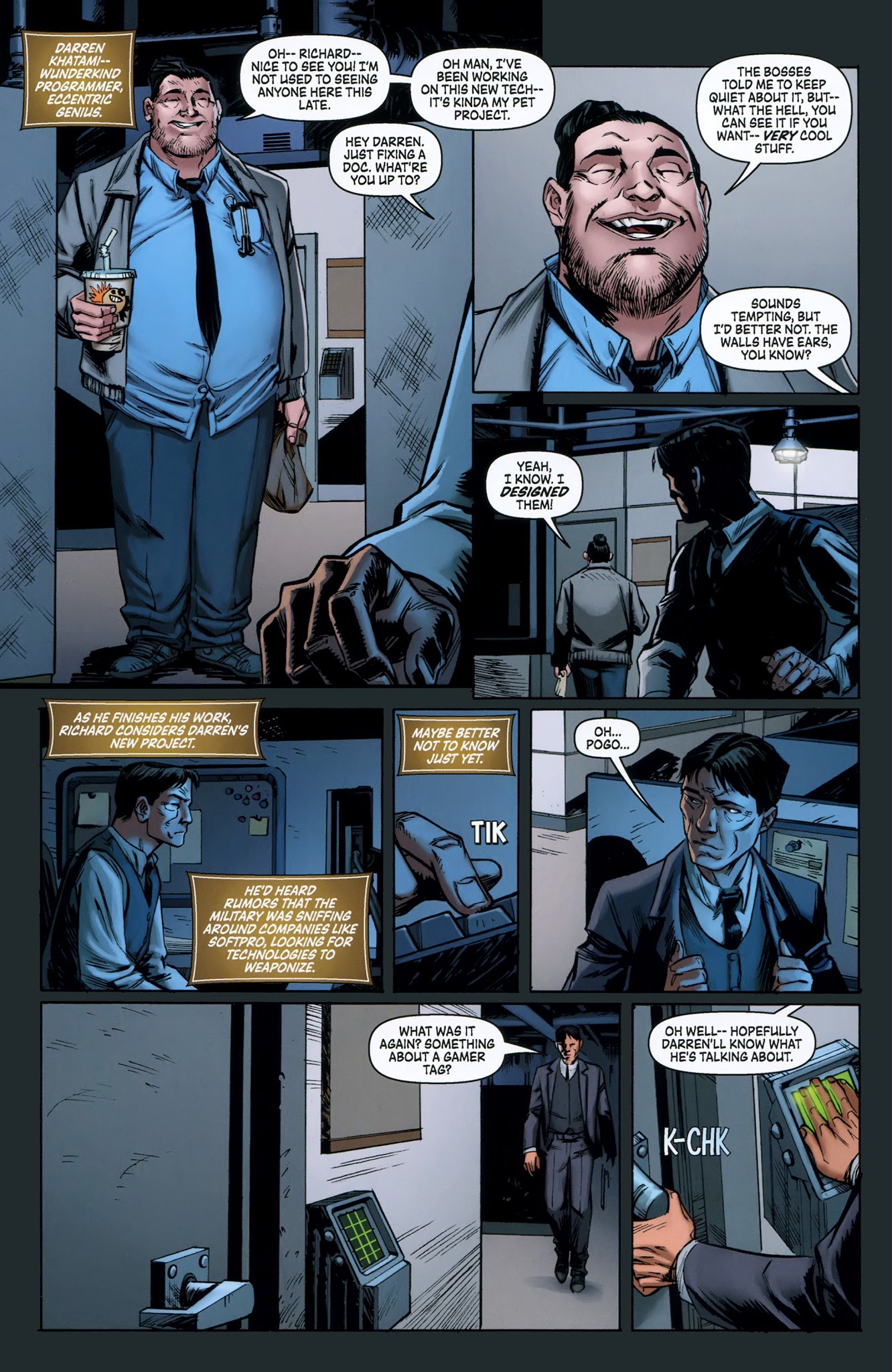 Read online Legend of the Shadow Clan comic -  Issue #1 - 22