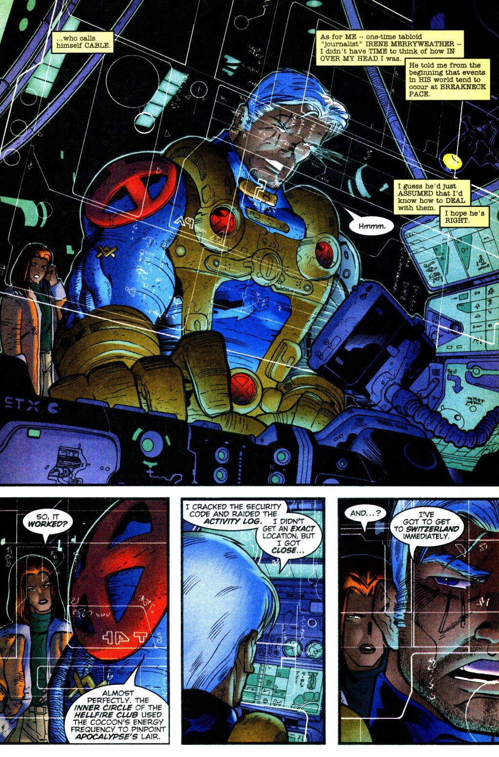 Read online Cable (1993) comic -  Issue #51 - 3