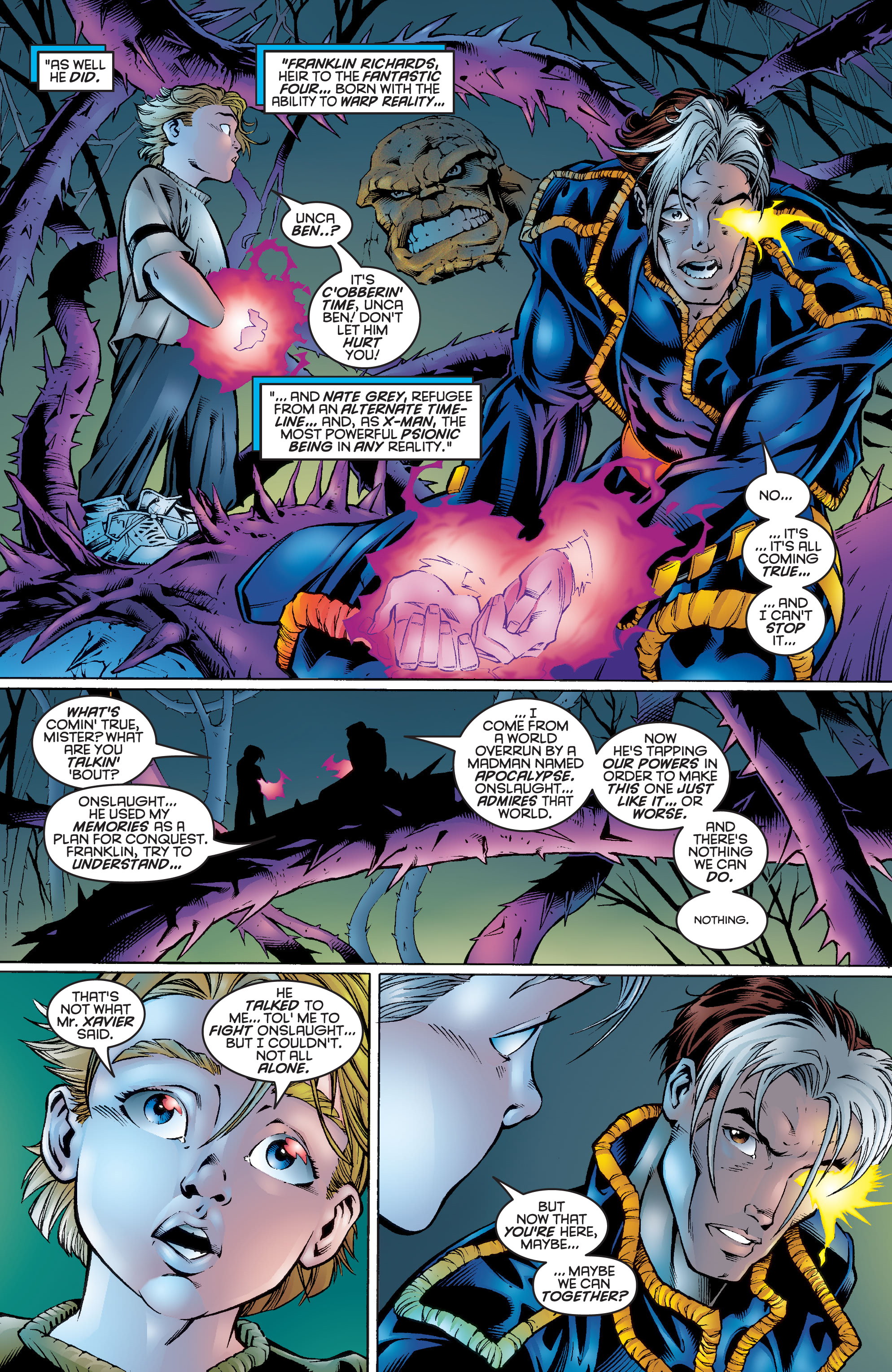 Read online X-Men Milestones: Onslaught comic -  Issue # TPB (Part 4) - 45