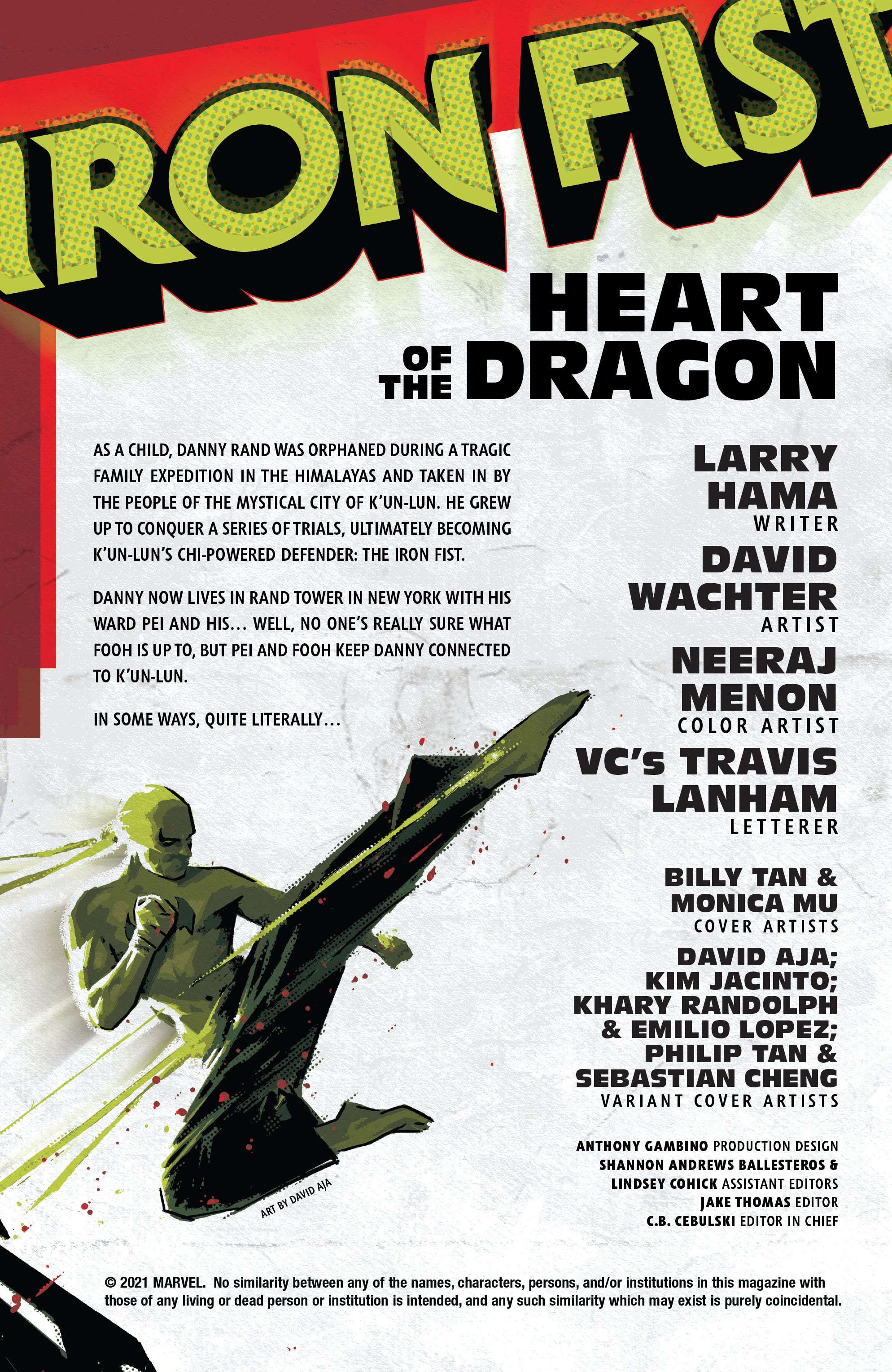 Read online Iron Fist: Heart Of The Dragon comic -  Issue #1 - 3