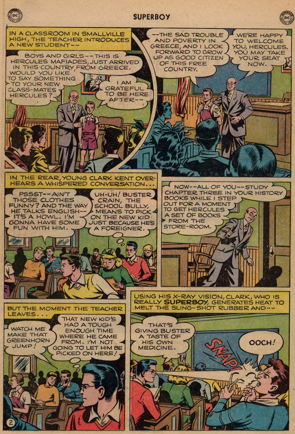 Read online Superboy (1949) comic -  Issue #6 - 33