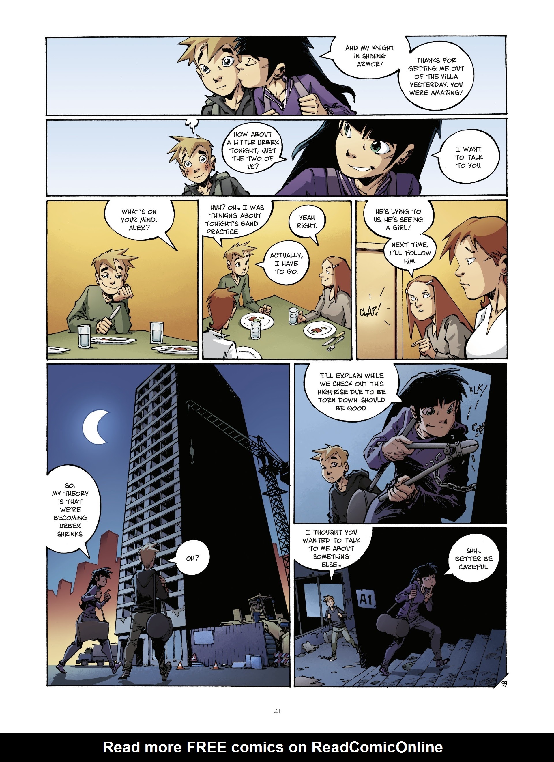 Read online Urbex comic -  Issue #1 - 41