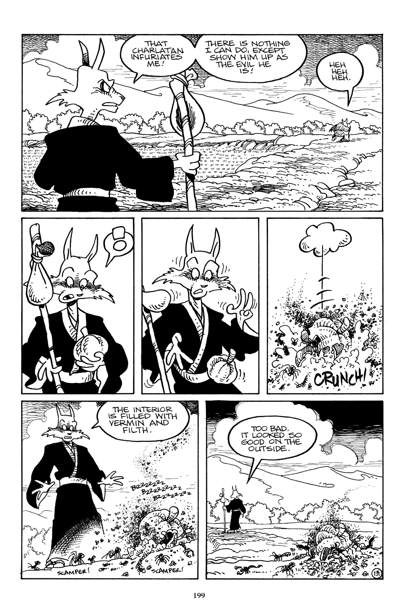 Read online The Usagi Yojimbo Saga comic -  Issue # TPB 6 - 198