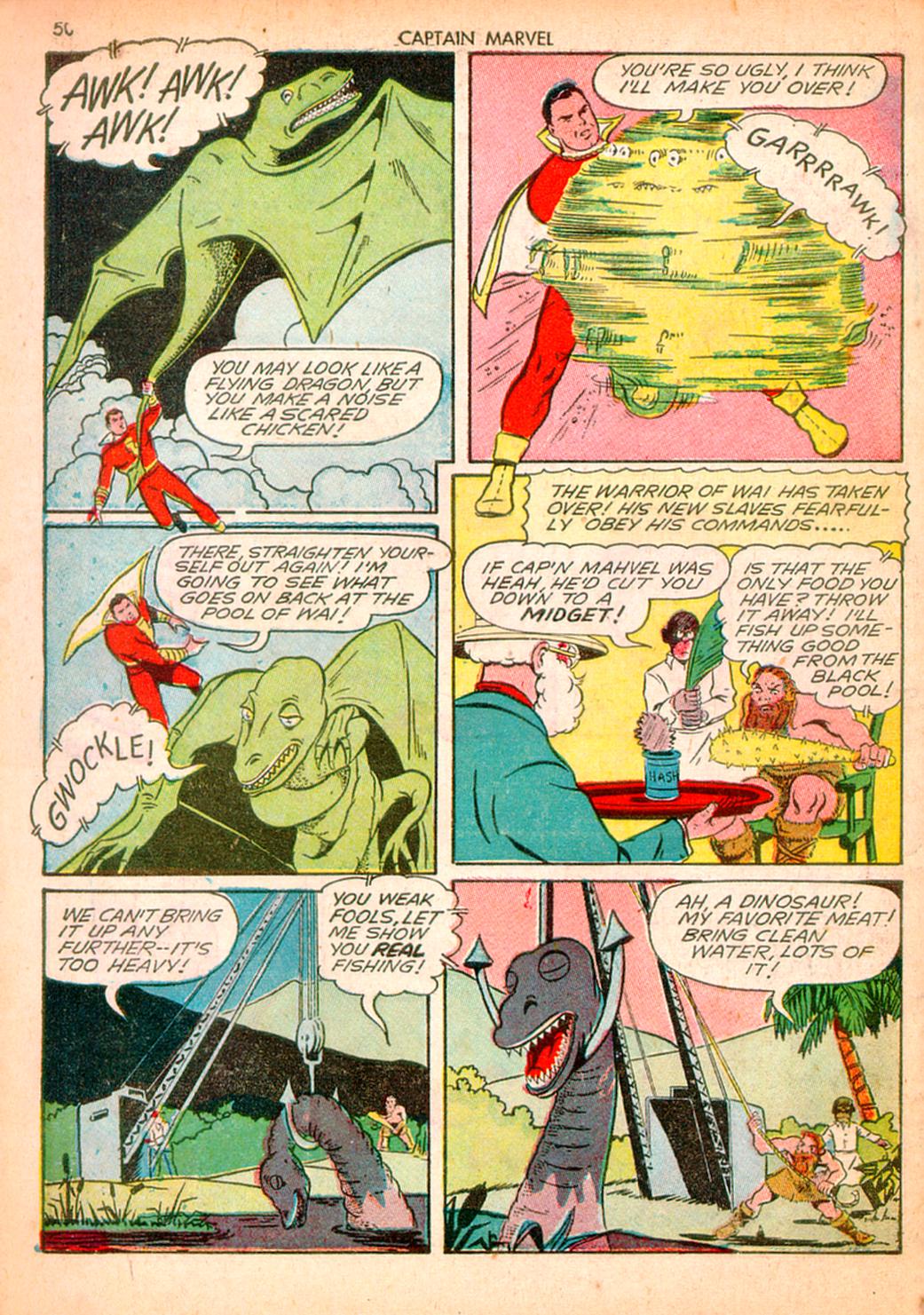 Read online Captain Marvel Adventures comic -  Issue #10 - 50