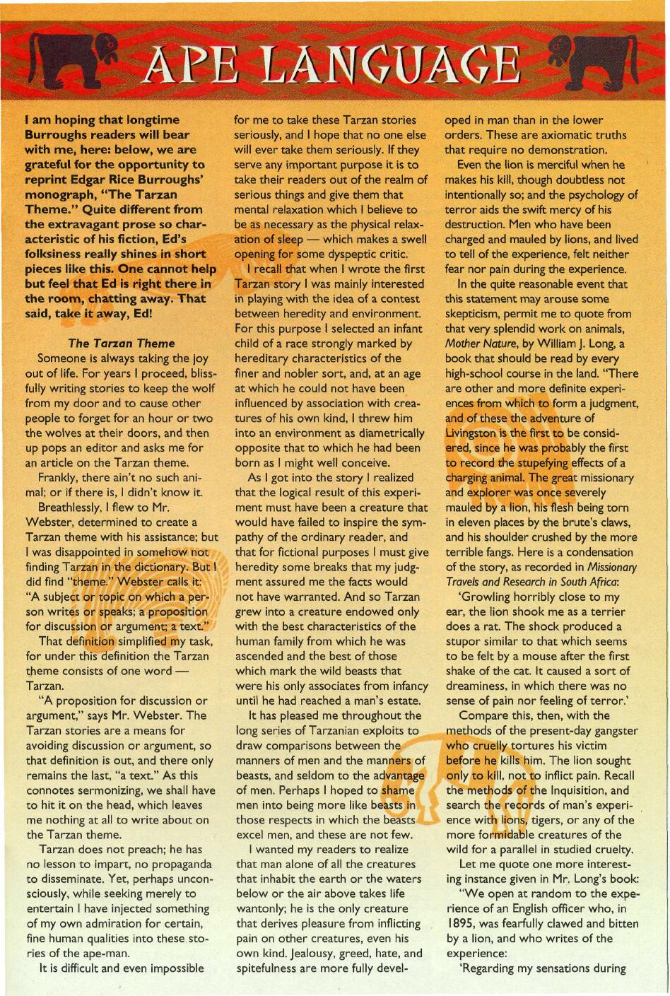 Read online Tarzan (1996) comic -  Issue #8 - 27