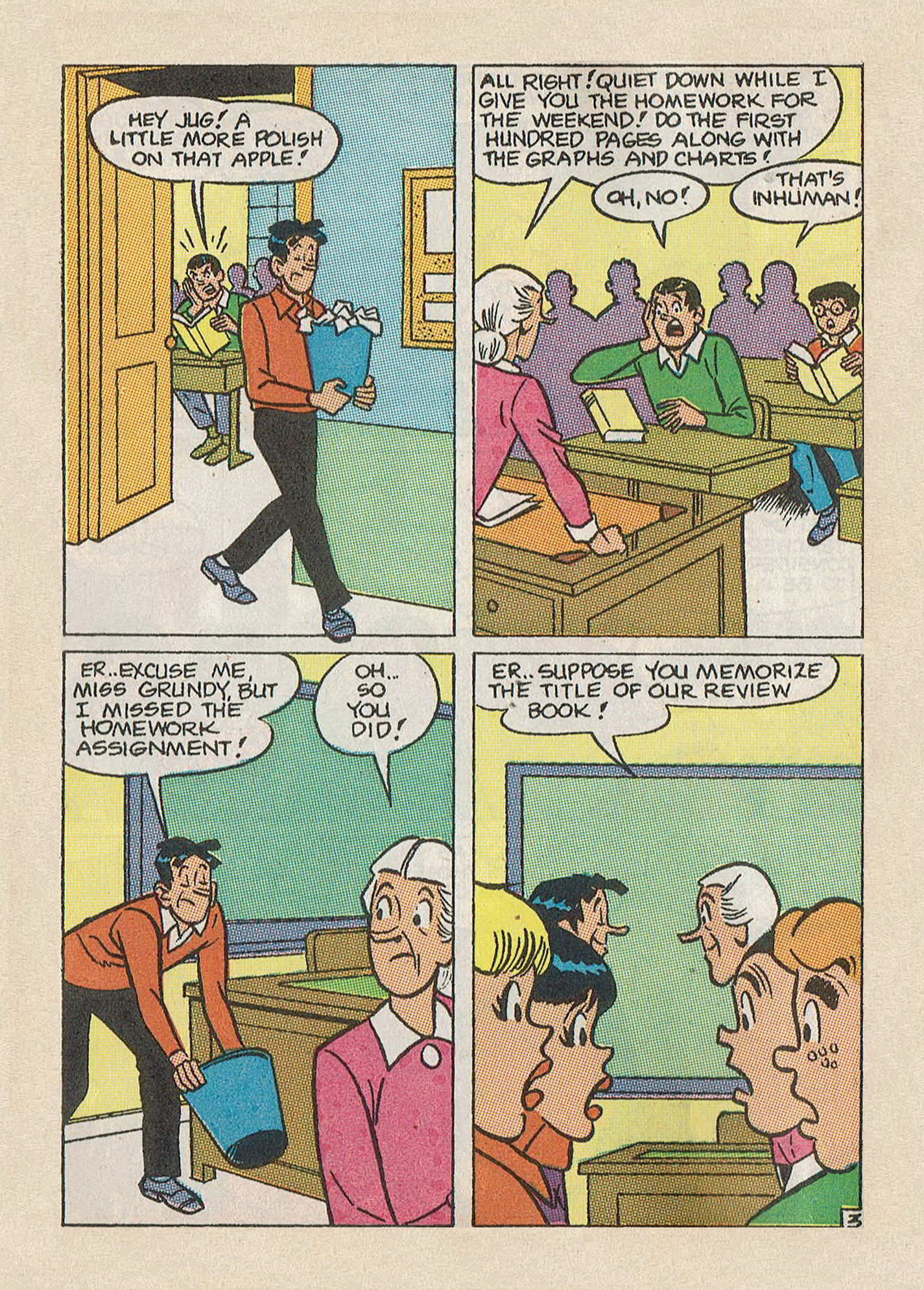 Read online Jughead Jones Comics Digest comic -  Issue #63 - 84