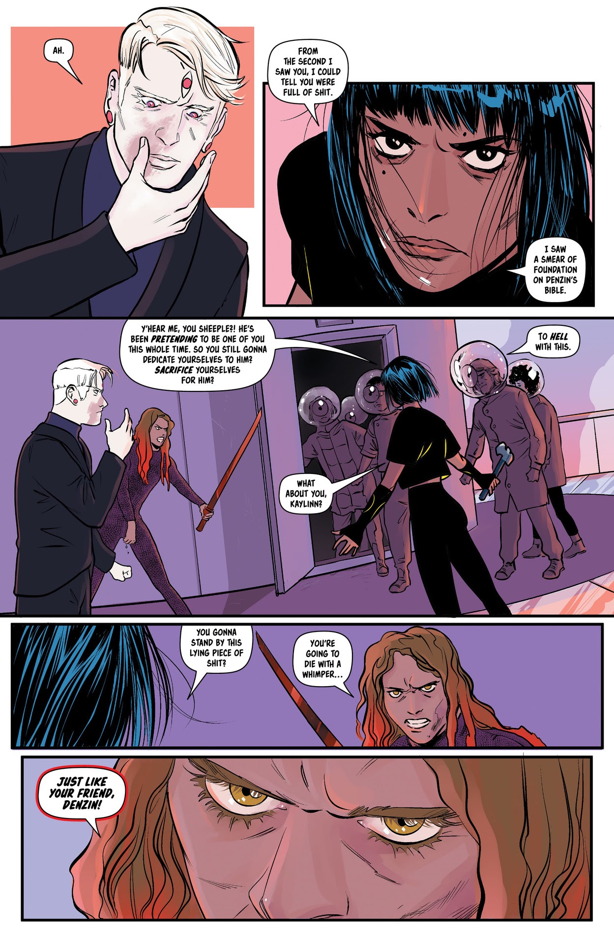 Read online Bylines in Blood comic -  Issue #4 - 20