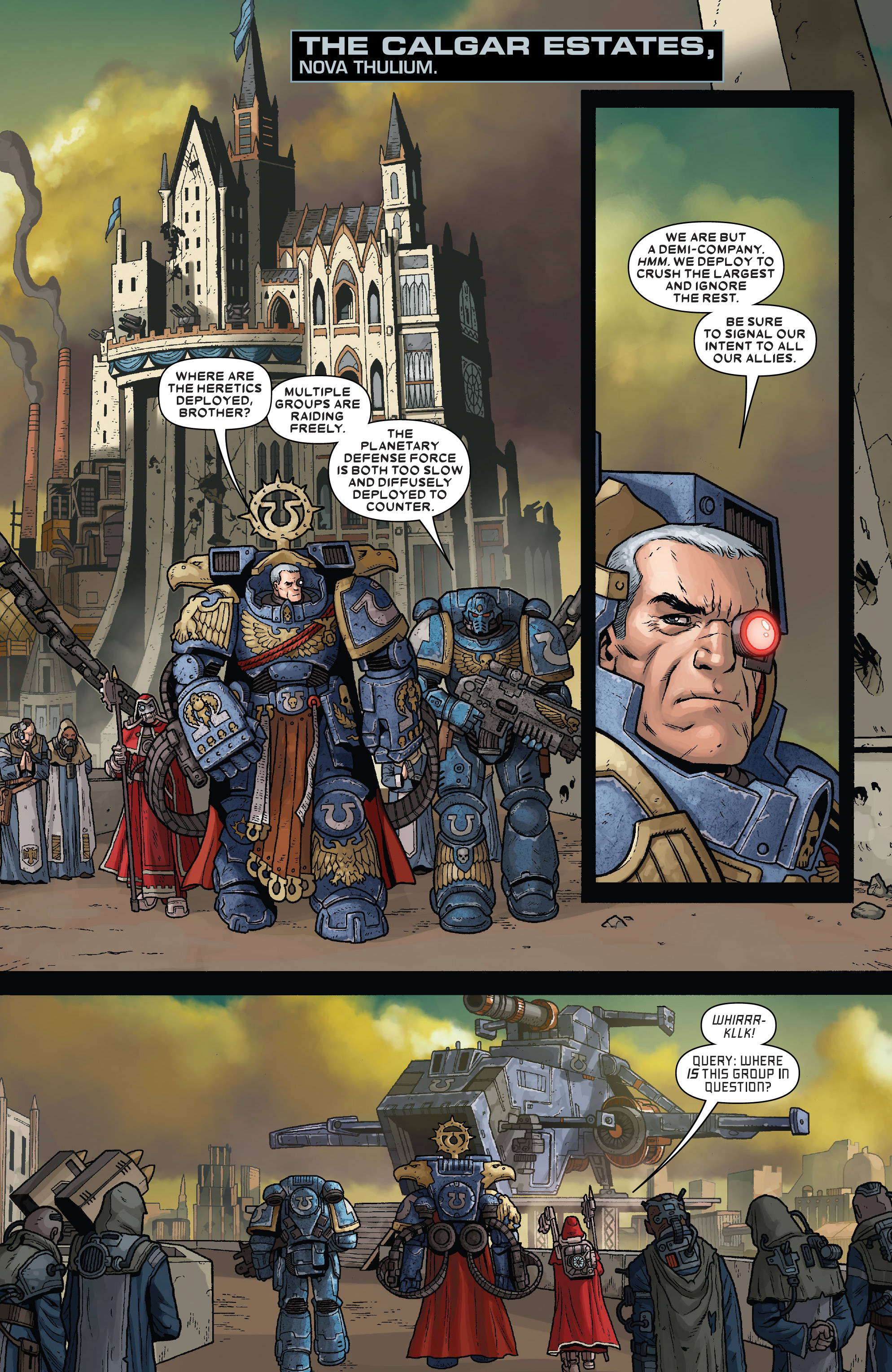 Read online Warhammer 40,000: Marneus Calgar comic -  Issue #3 - 3