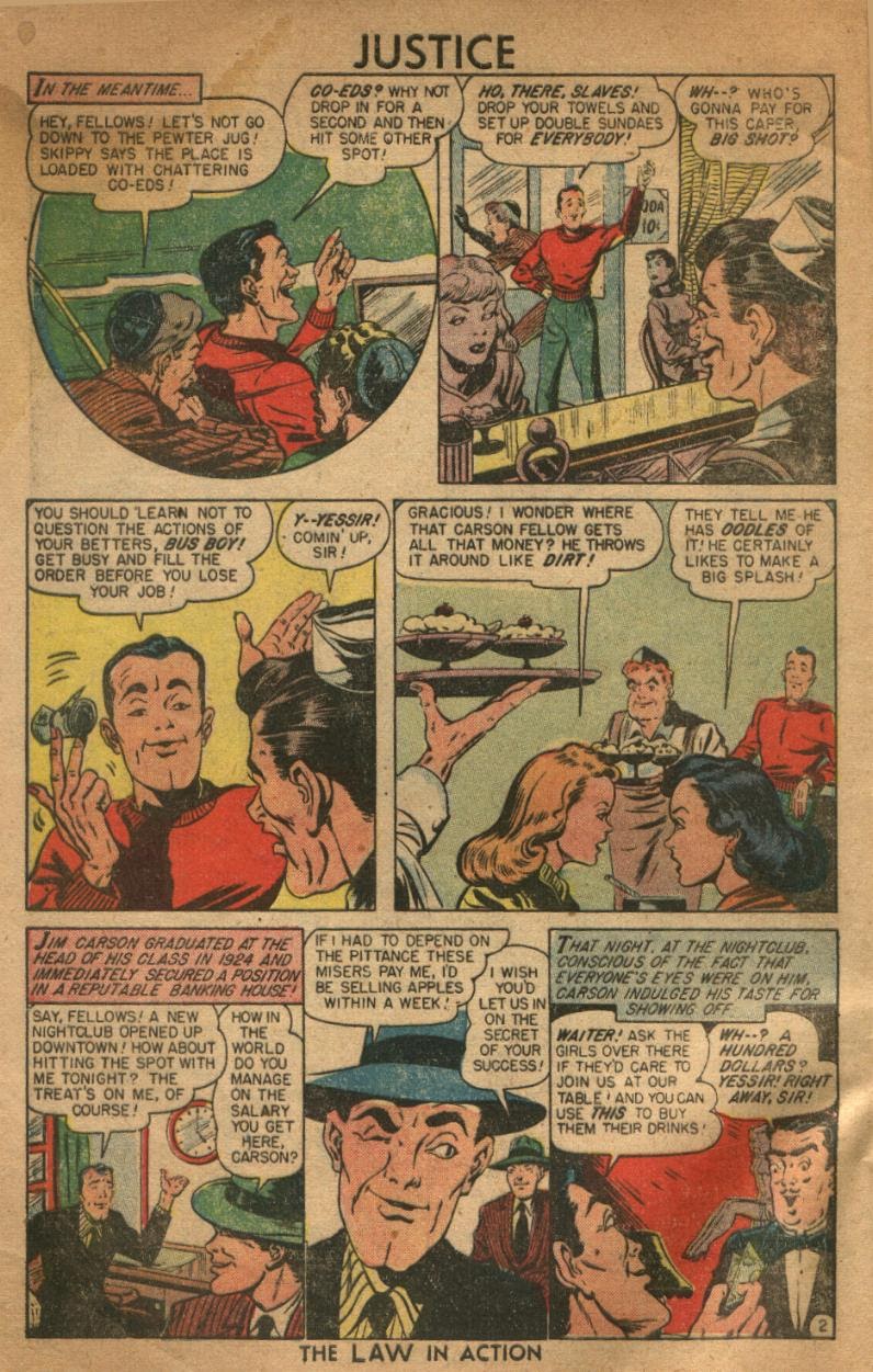 Read online Justice Comics (1948) comic -  Issue #6 - 4