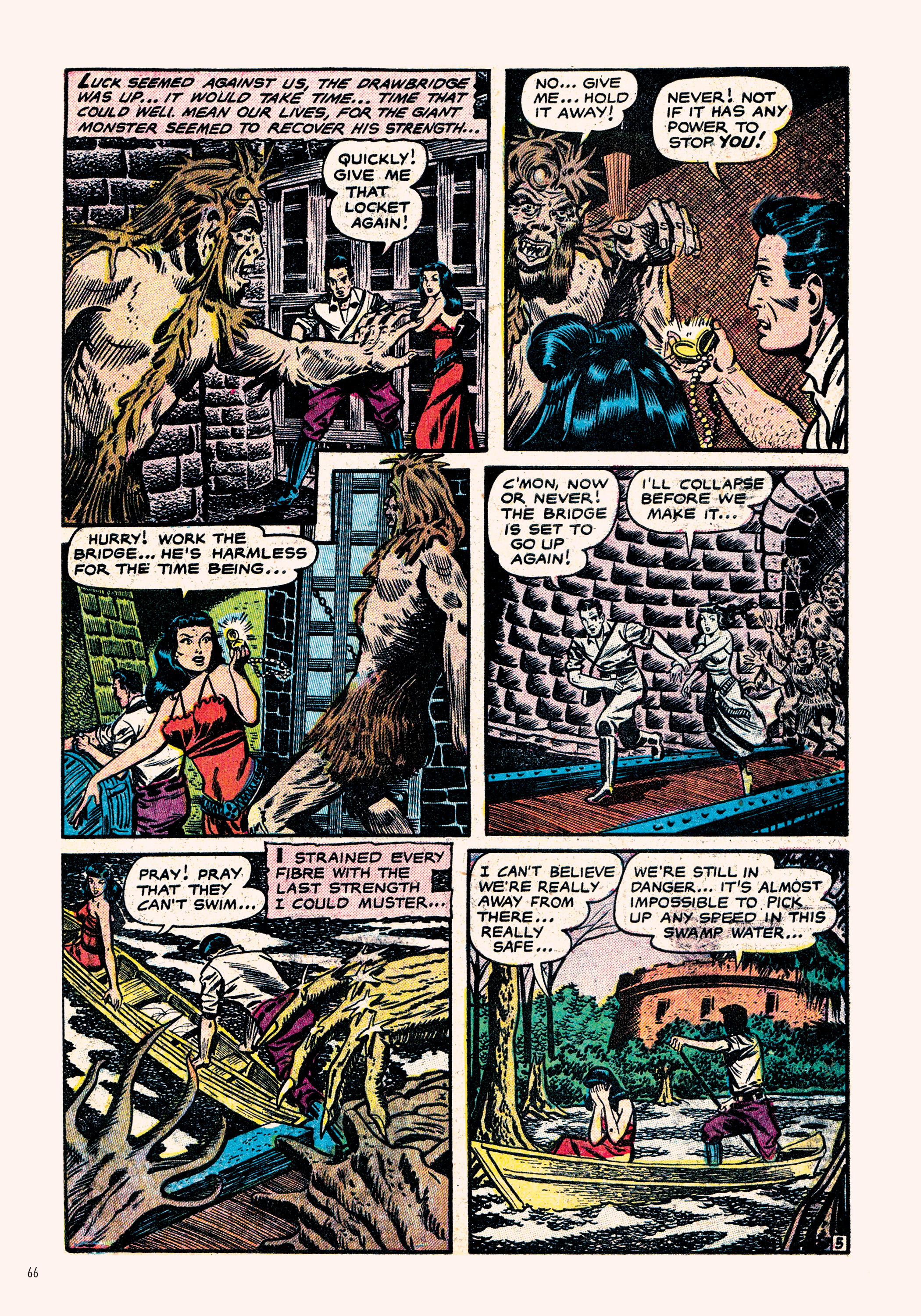 Read online Classic Monsters of Pre-Code Horror Comics: Swamp Monsters comic -  Issue # TPB - 66
