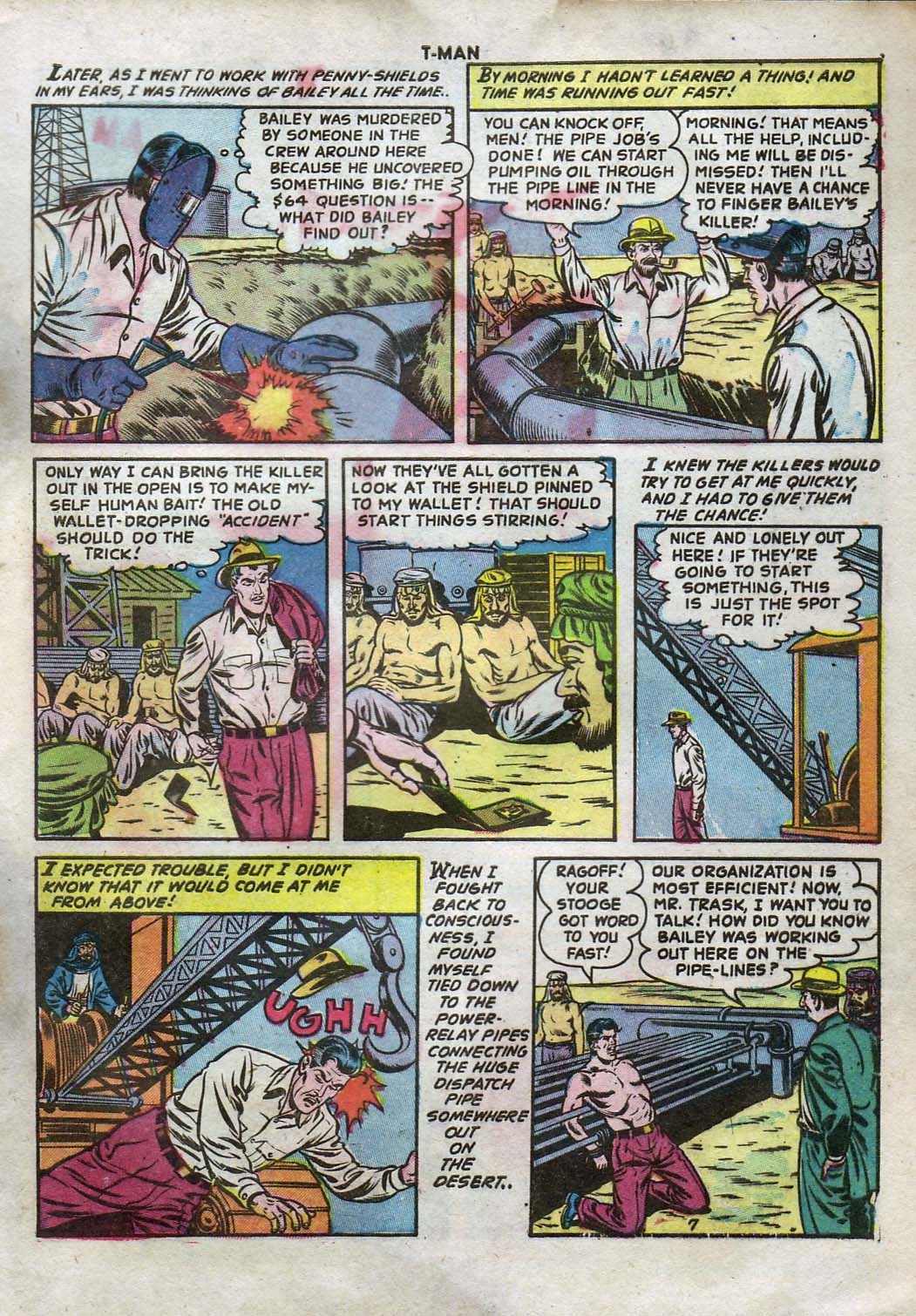 Read online T-Man: World Wide Trouble Shooter comic -  Issue #9 - 9