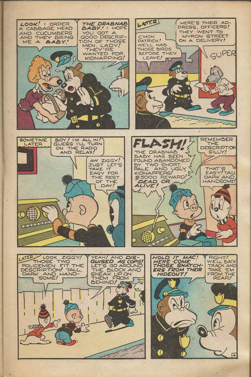 Read online Ziggy Pig-Silly Seal Comics (1944) comic -  Issue #4 - 15