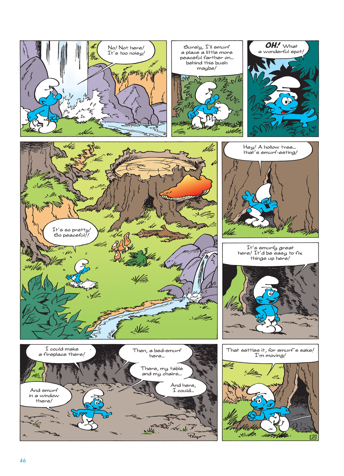 Read online The Smurfs comic -  Issue #1 - 46