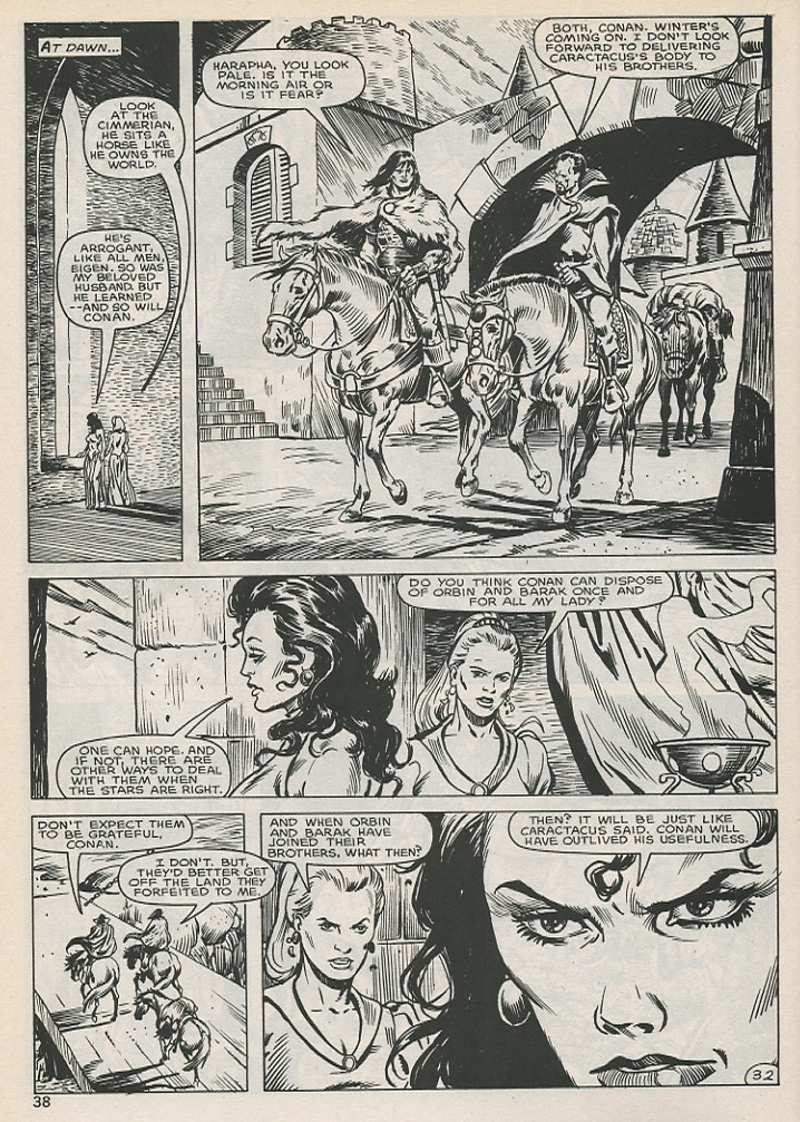 Read online The Savage Sword Of Conan comic -  Issue #130 - 38