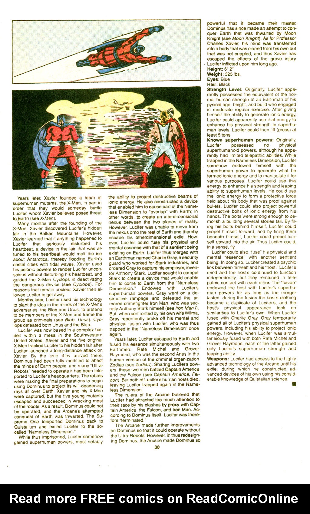 Read online The Official Handbook of the Marvel Universe Deluxe Edition comic -  Issue #18 - 32