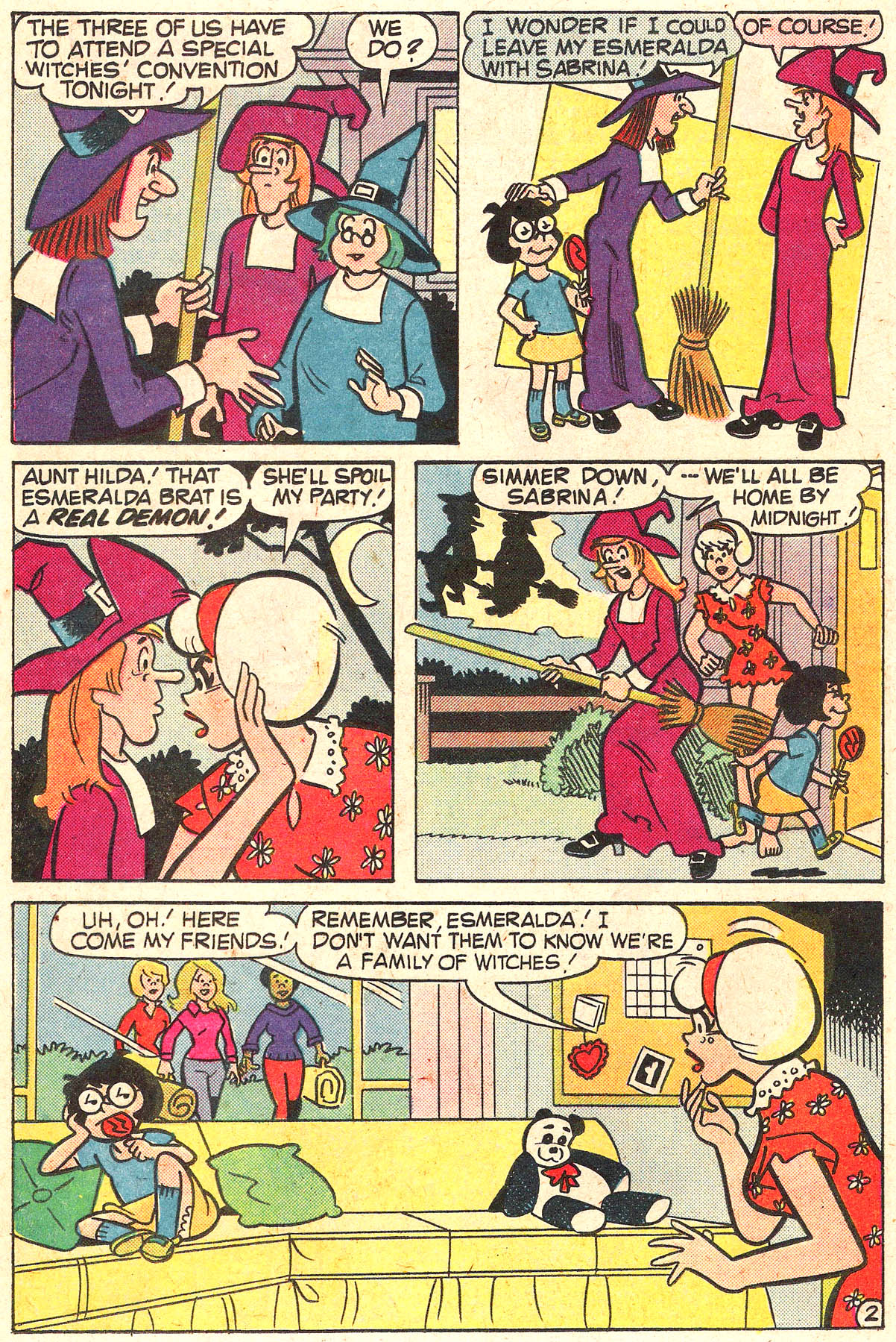 Read online Sabrina The Teenage Witch (1971) comic -  Issue #67 - 14