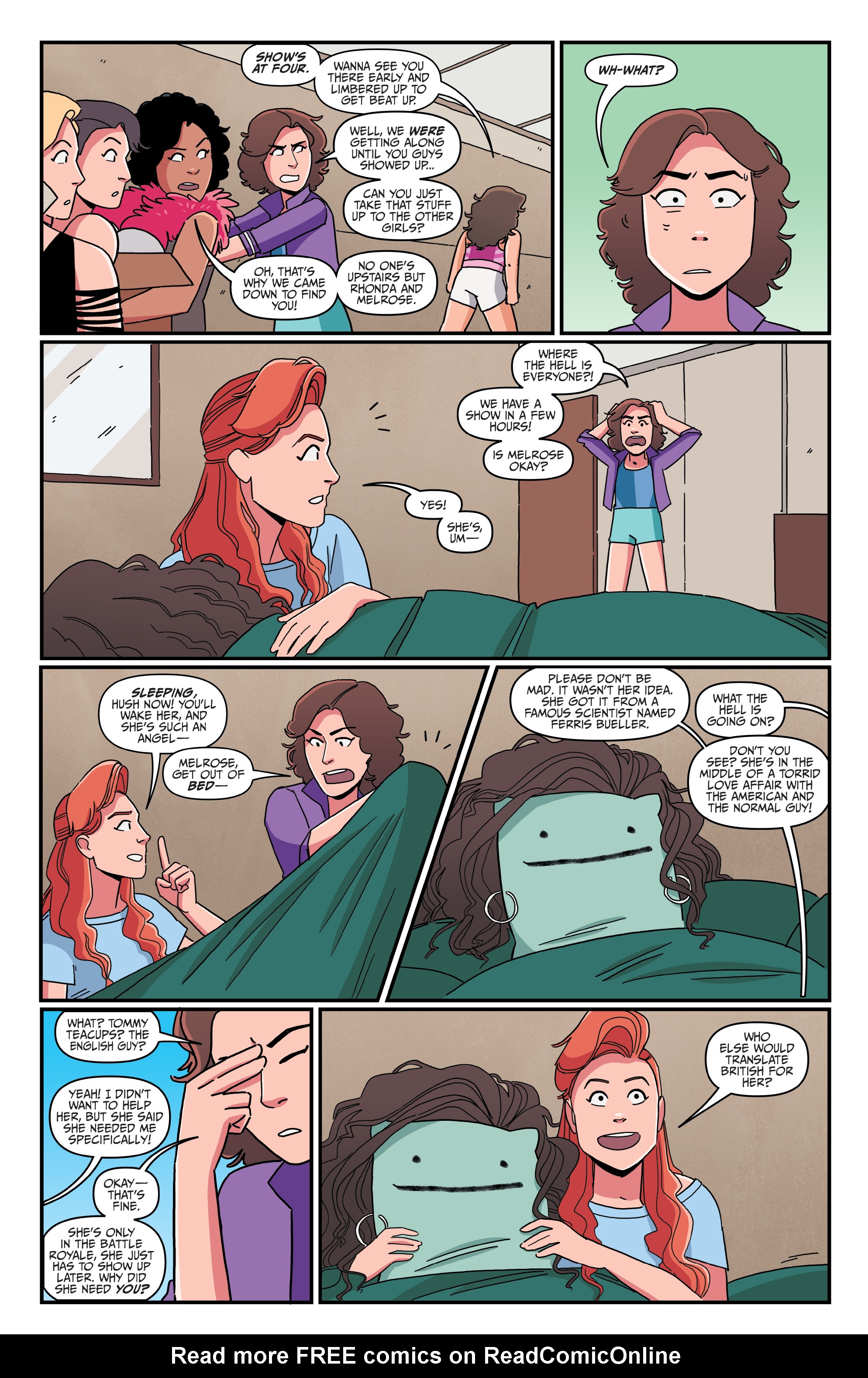 Read online GLOW comic -  Issue #4 - 6